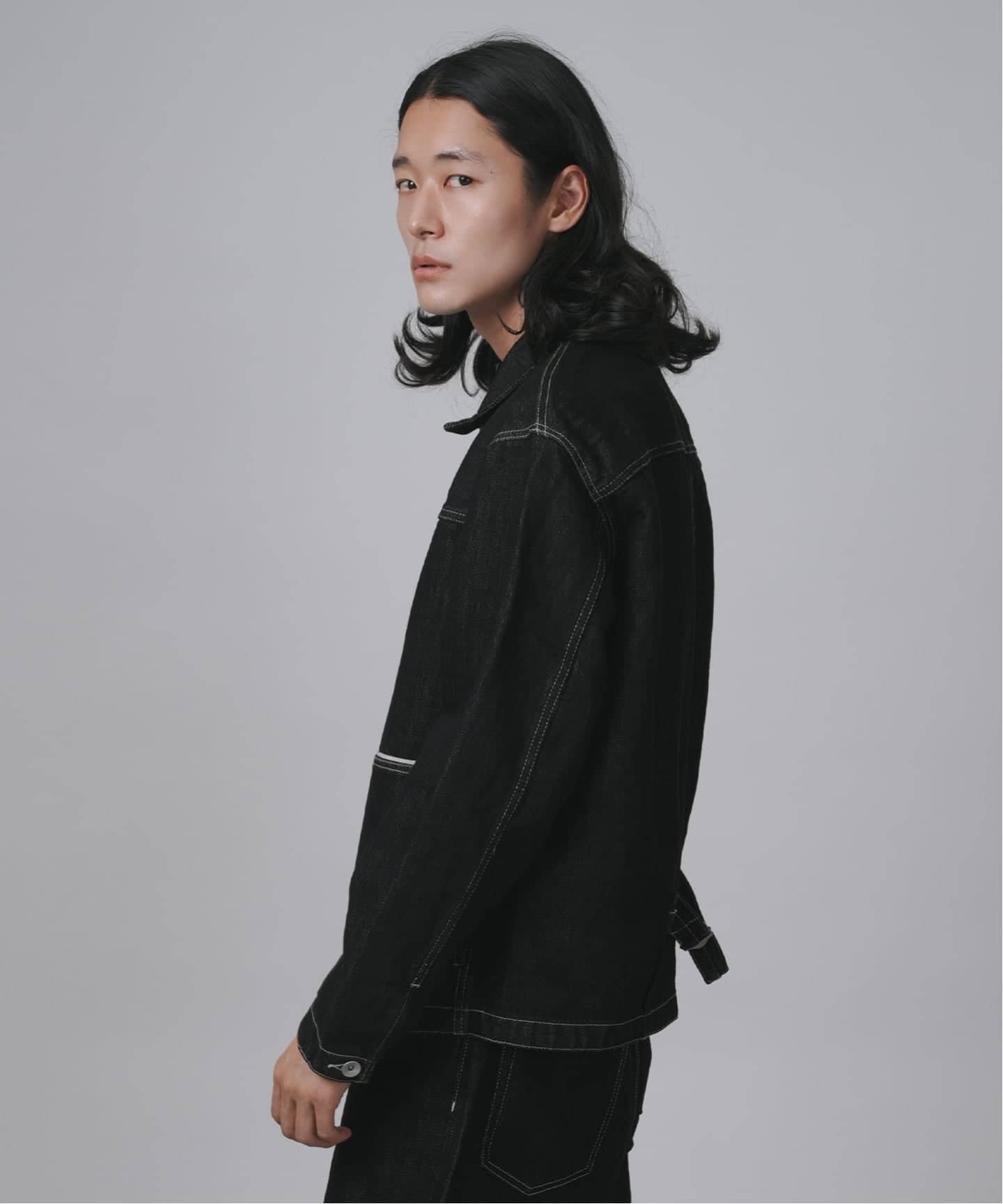 ベーセーストック（B．C STOCK）/【BOYCOM/ボイコム】ペーパーデニムトラッカージャケット BOYCOM/ボイコム】ペーパーデニムトラッカージャケット（デニム