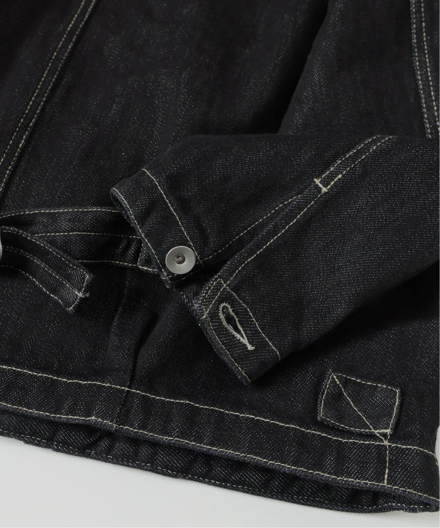 BOYCOM/ボイコム】ペーパーデニムトラッカージャケット（デニム