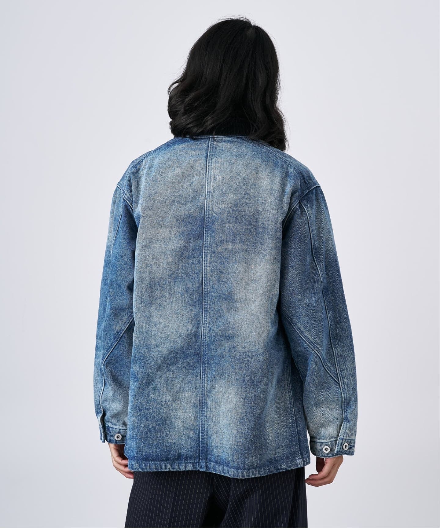 【極美品】フィグベル エンジニアデニムカバーオール Lサイズ 濃紺 日本製 極美品】フィグベル エンジニアデニムカバーオール Lサイズ 濃紺