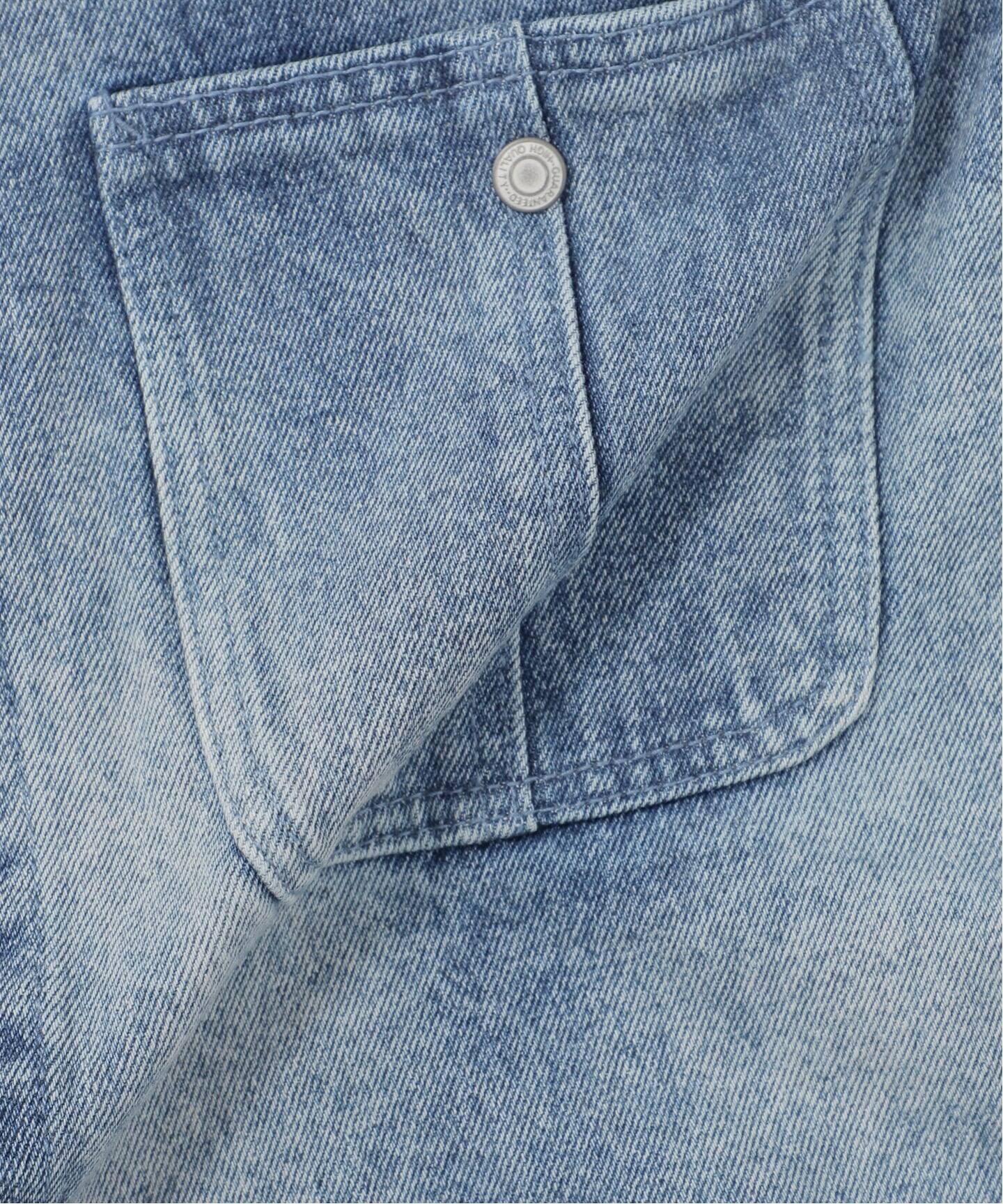 14oz フェード加工デニムカバーオール（カバーオール）｜B.C STOCK