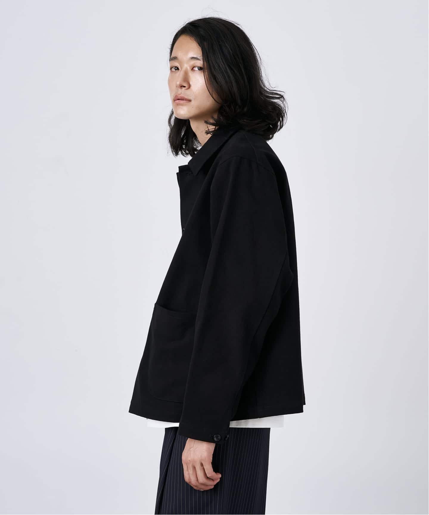 FOREMOST ブラックモールスキン カバーオール 40 Lサイズ FOREMOST ブラックモールスキン カバーオール 40 Lサイズ 40's~ FRENCH