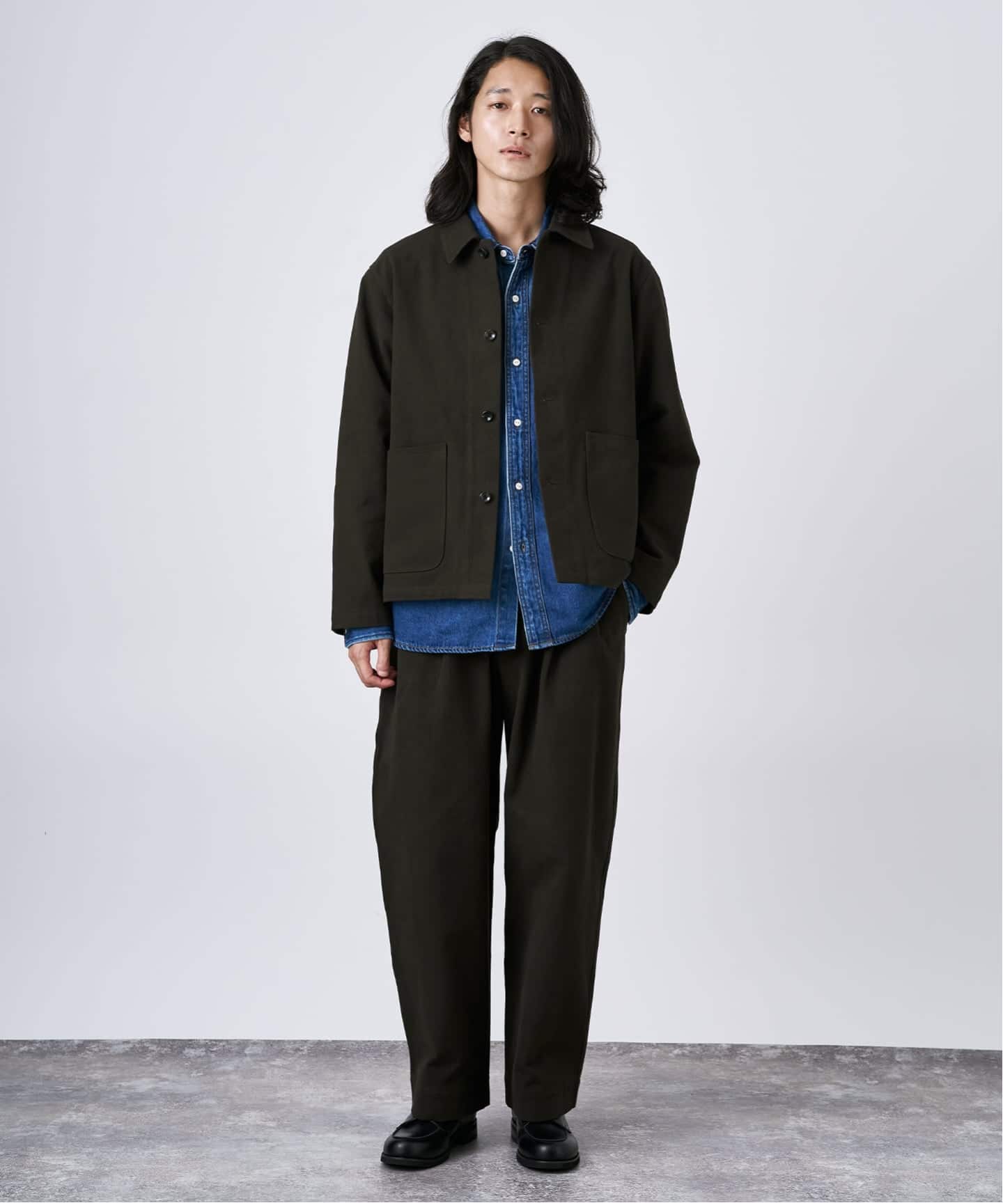 モールスキン カバーオール（カバーオール）｜B.C STOCK（ベー