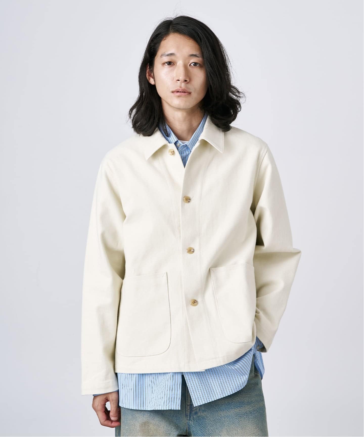 モールスキン カバーオール（カバーオール）｜B.C STOCK（ベーセー