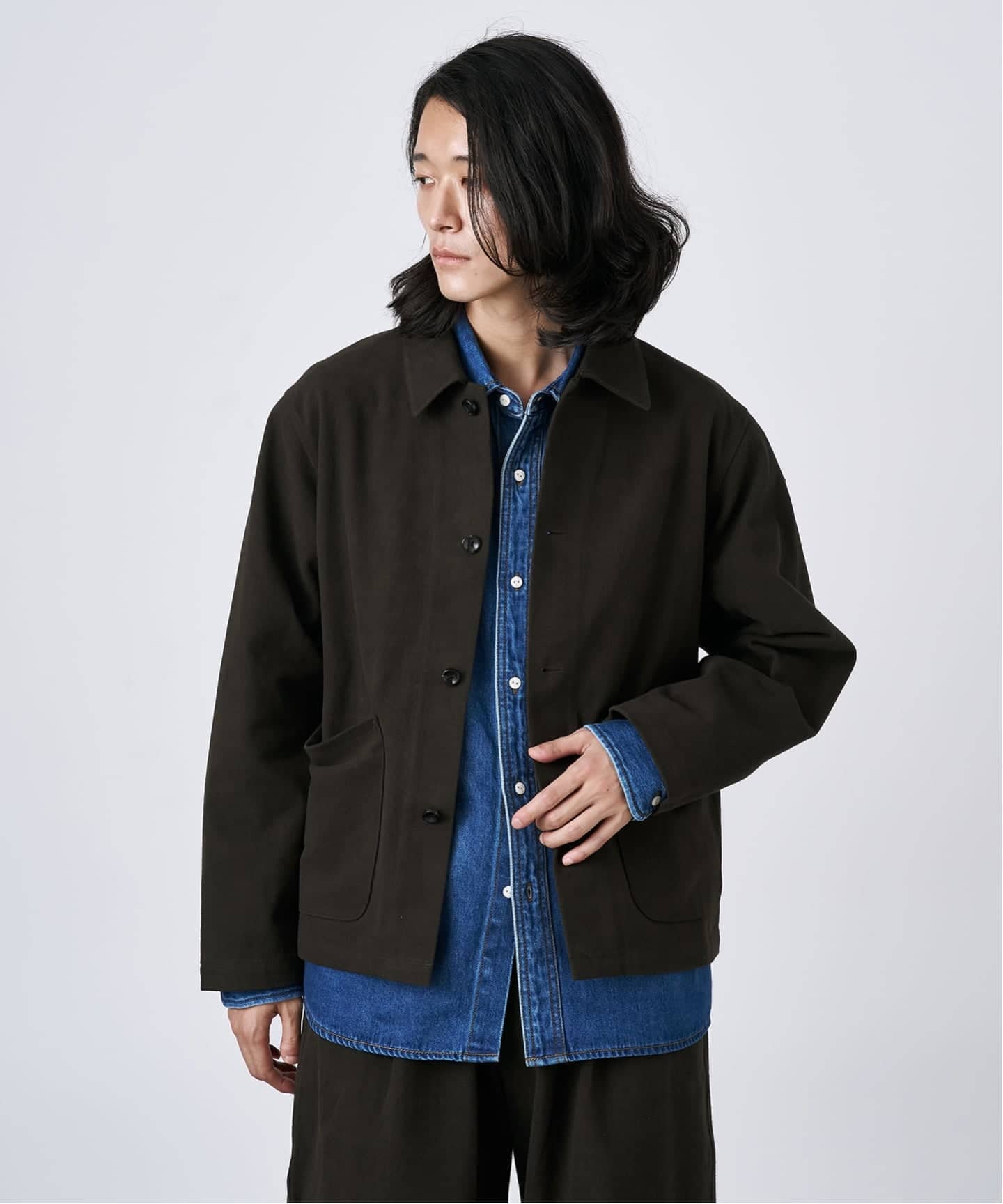 モールスキン カバーオール（カバーオール）｜B.C STOCK（ベー