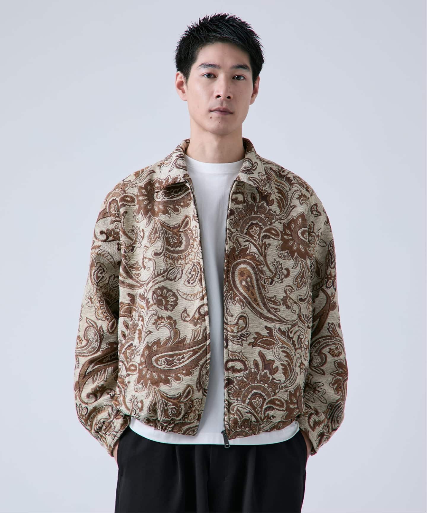 ゴブラン スイングトップブルゾン（その他ブルゾン／アウター）｜B.C