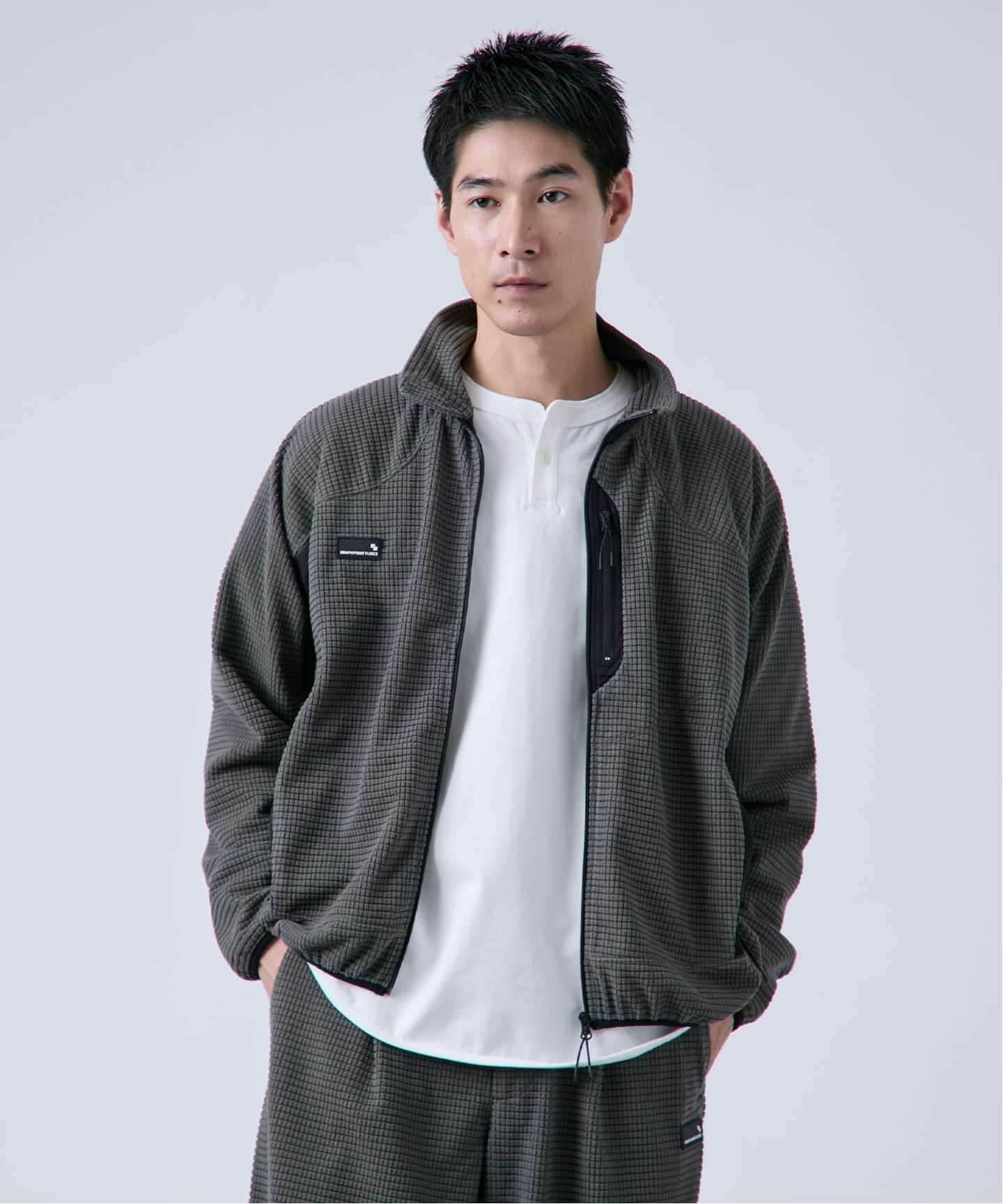 bonpoint フリースジャケット ボンポワンジャケット8A