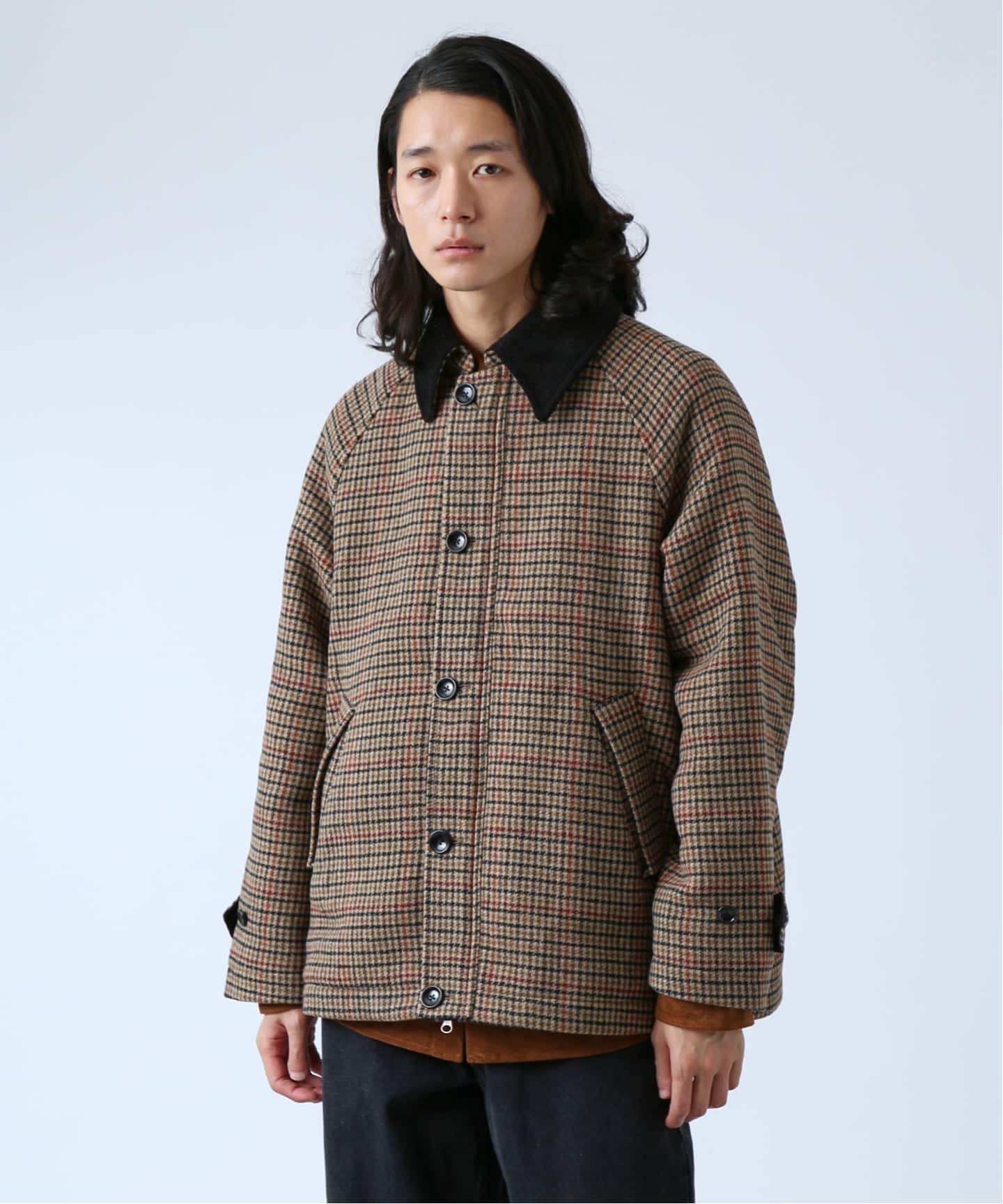 WOOL BLEND ハンティングブルゾン（その他ブルゾン／アウター）｜B.C