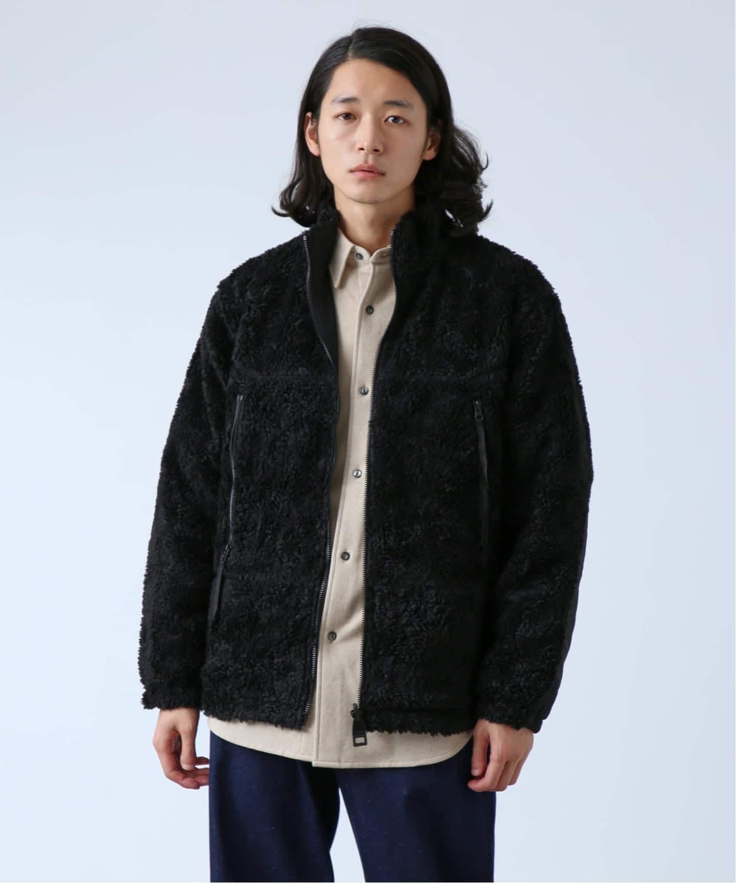 OLIVEDRAB/オリーブドラブ】 リバーシブル PARK ボアジャケット（ボア