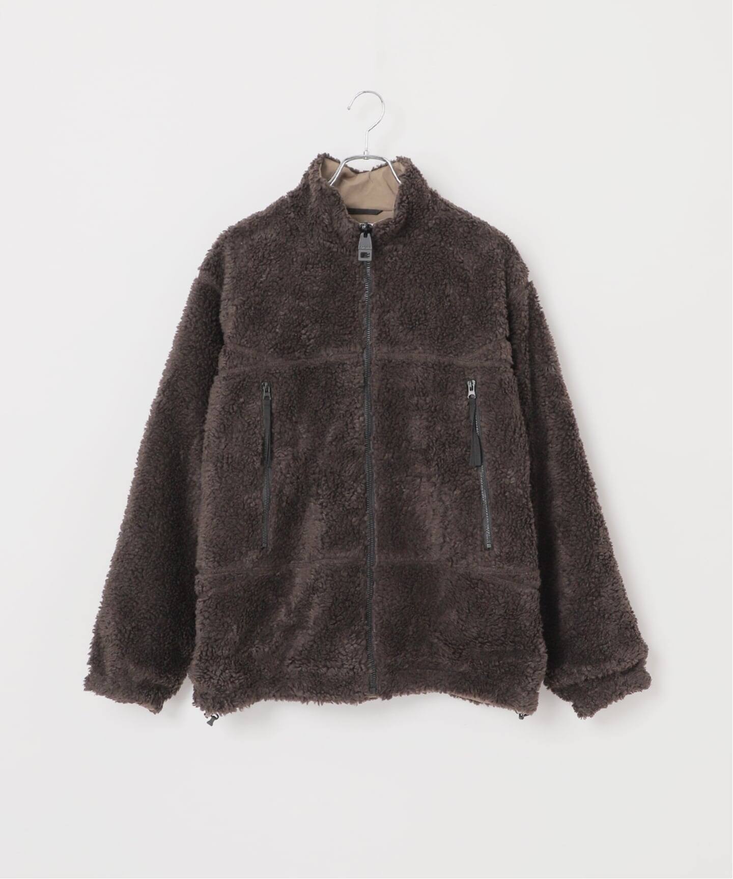 OLIVEDRAB/オリーブドラブ】 リバーシブル PARK ボアジャケット(ボア OLIVEDRAB/オリーブドラブ】 リバーシブル PARK ボアジャケット(ボア
