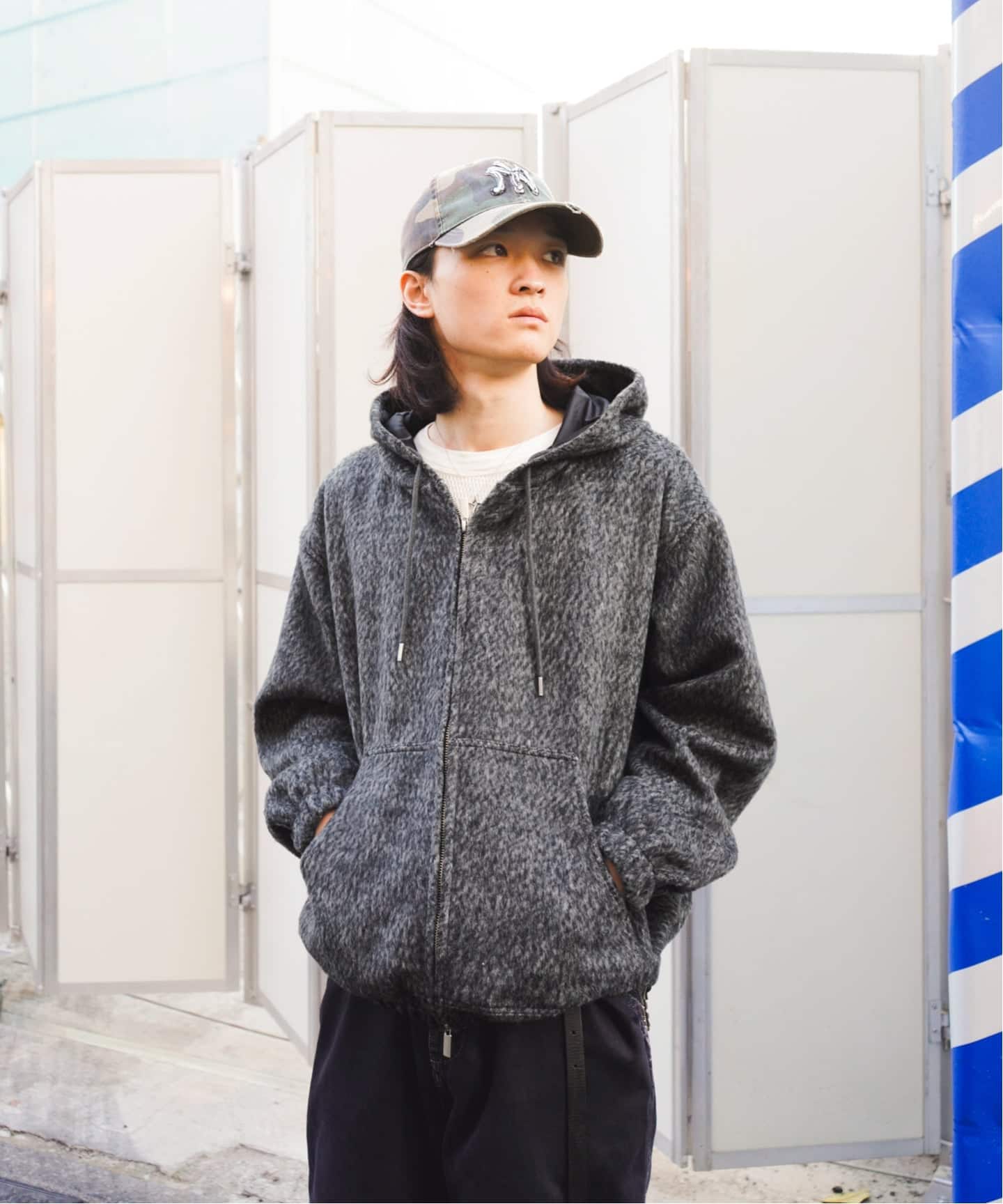 シャギー ジップフーディー / Shaggy Zip Hoodie（その他ブルゾン