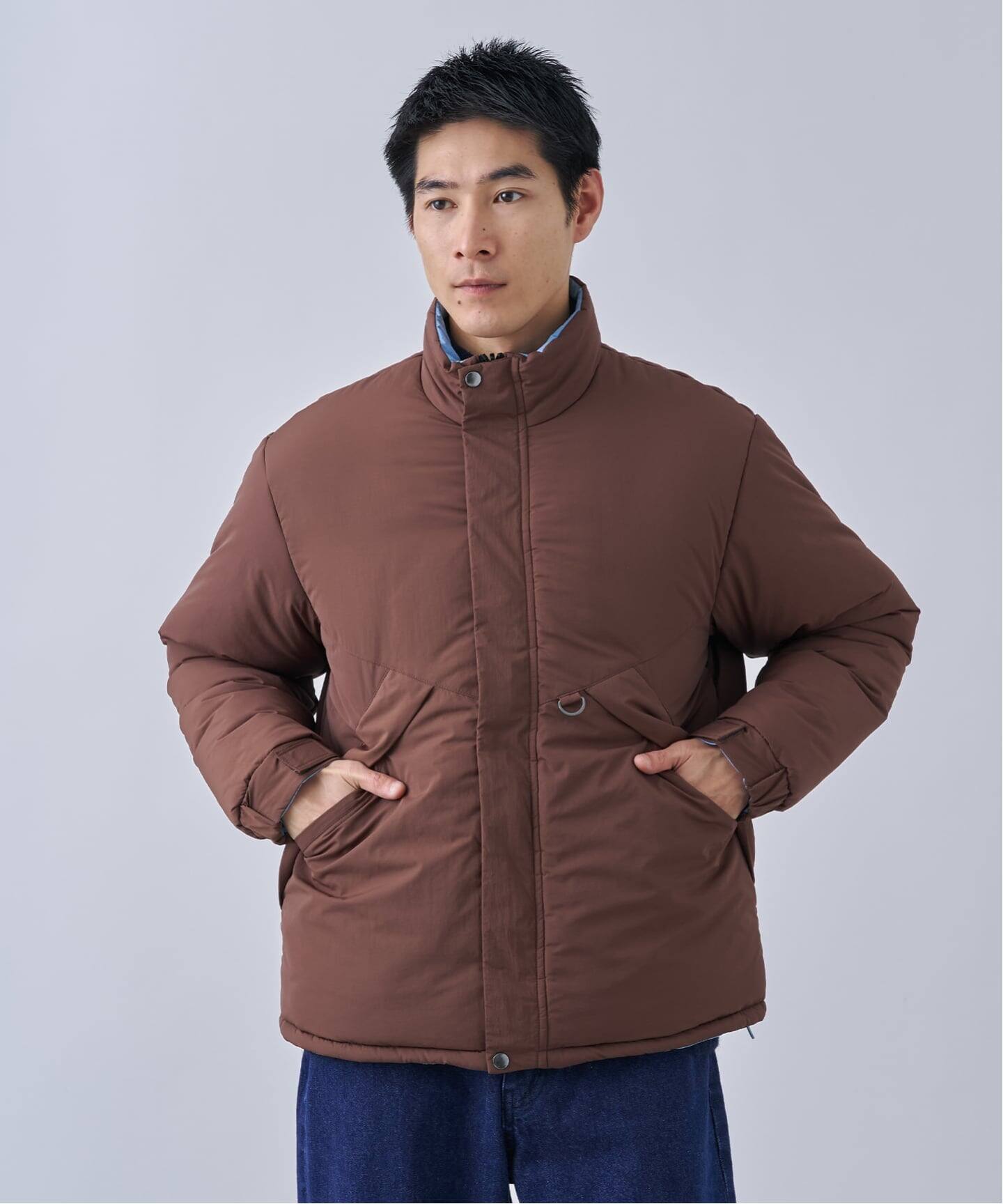 リバーシブルカラーブルゾン（中綿・キルティング）｜B.C STOCK（ベー
