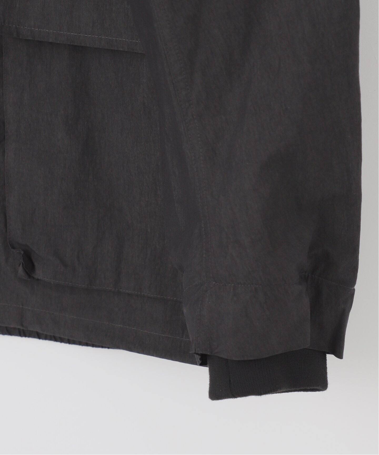 B.C STOCK Deux Alluresレザーカラーショートブルゾン B.C STOCK｜【Deux Allures/ドゥ アリュール】レザーカラー ショート