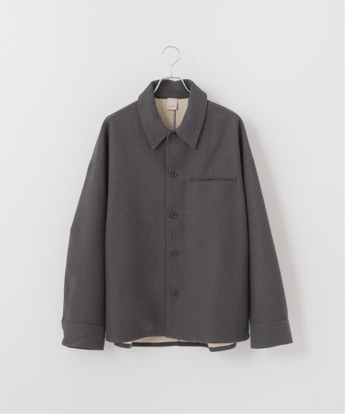 Deux Allures/ドゥ アリュール】チェックボンディングシャツブルゾン