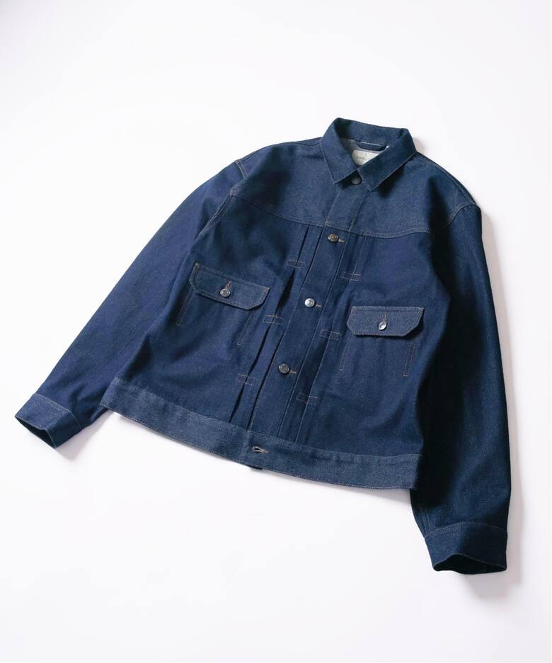 追加2》12.5oz TYPE2 リジットデニムジャケット（デニムジャケット 