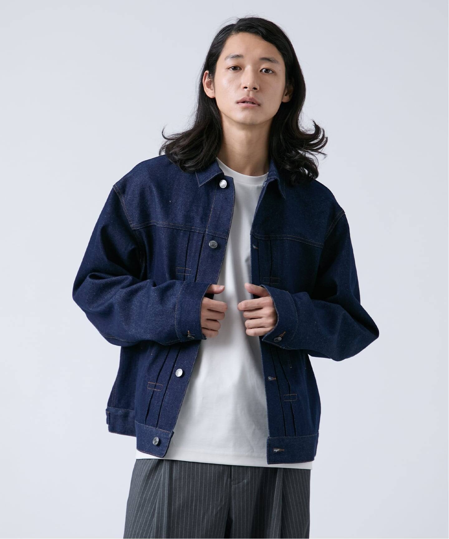 追加2》12.5oz TYPE2 リジットデニムジャケット（デニムジャケット 
