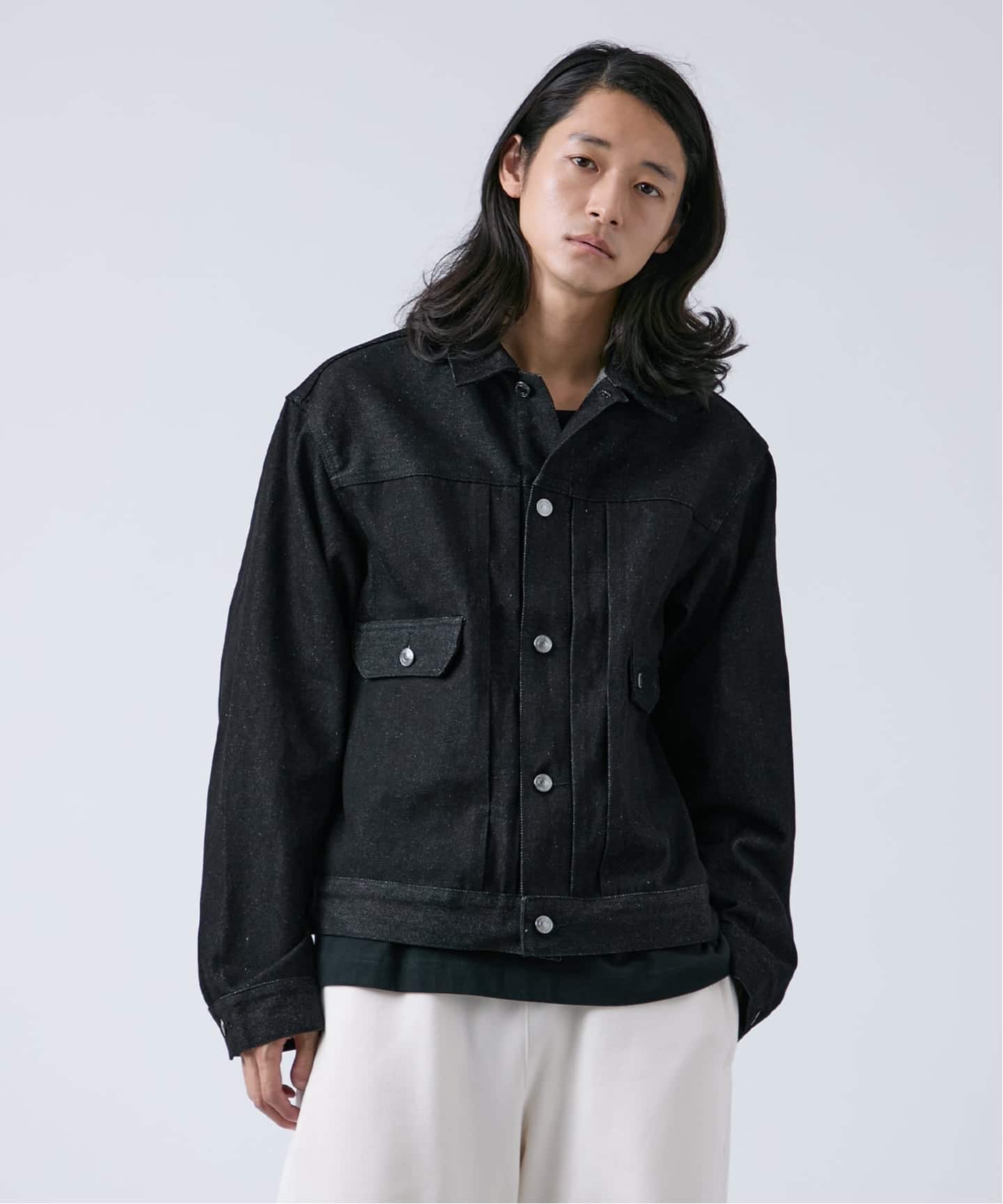 追加3》12.5oz TYPE2 リジットデニムジャケット（デニム