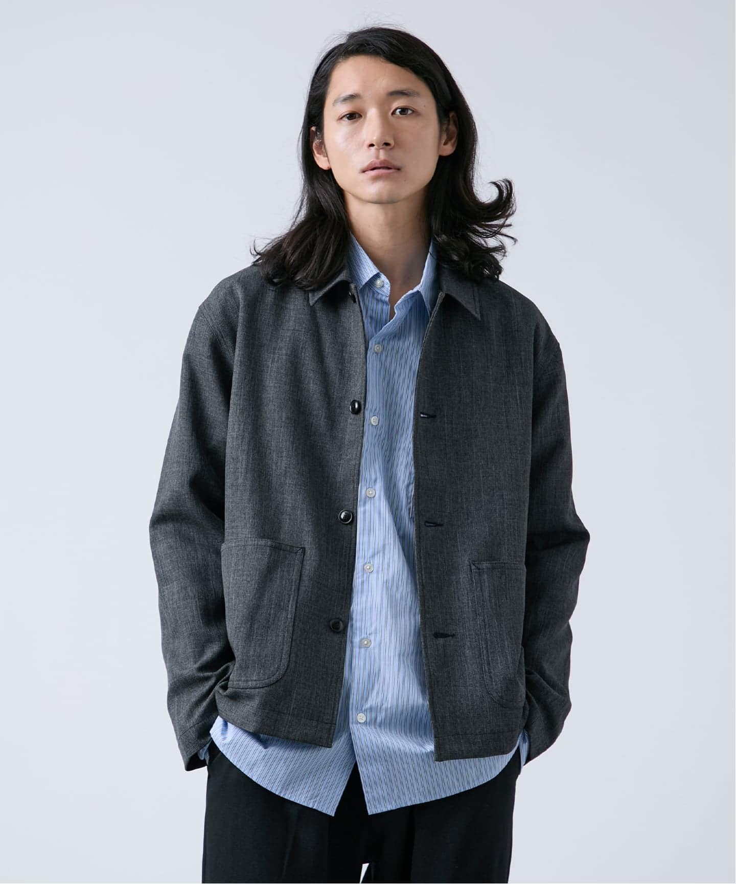 LANATEC(R) カバーオールシャツ（カバーオール）｜B.C STOCK（ベーセー