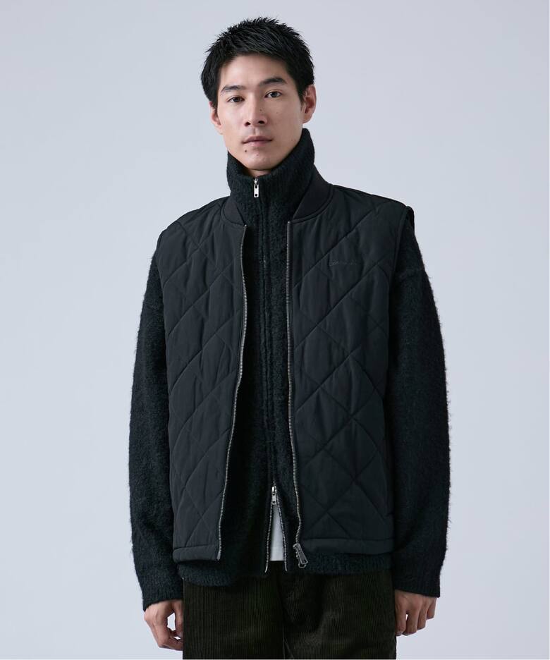 Eddie Bauer 別注 中綿 キルティングベスト（ダウン・中綿ベスト 