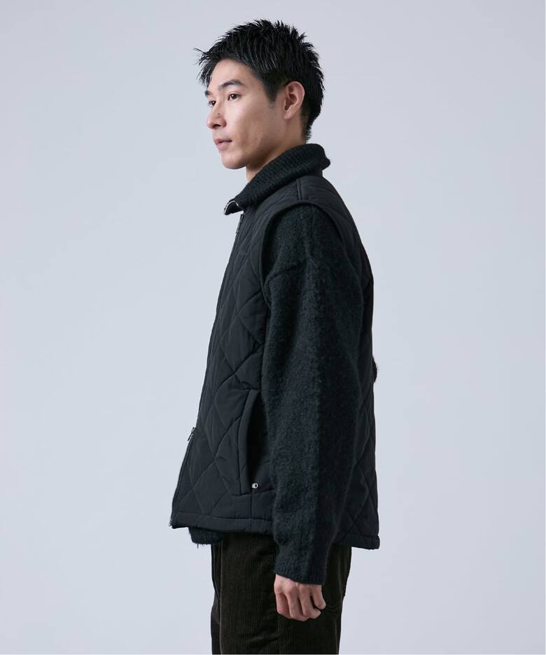 Eddie Bauer 別注 中綿 キルティングベスト（ダウン・中綿ベスト 