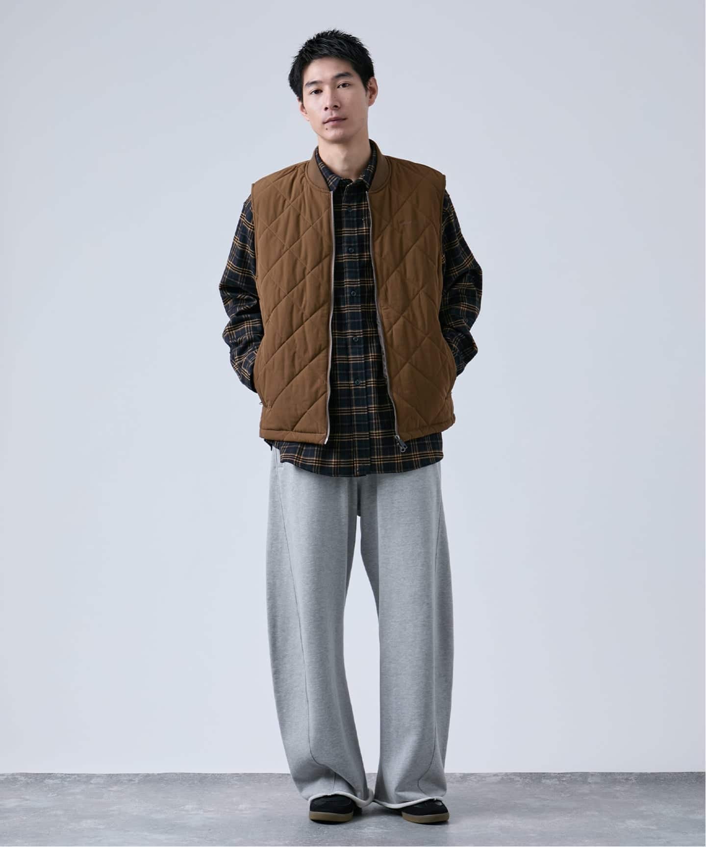 Eddie Bauer 別注 中綿 キルティングベスト（ダウン・中綿ベスト