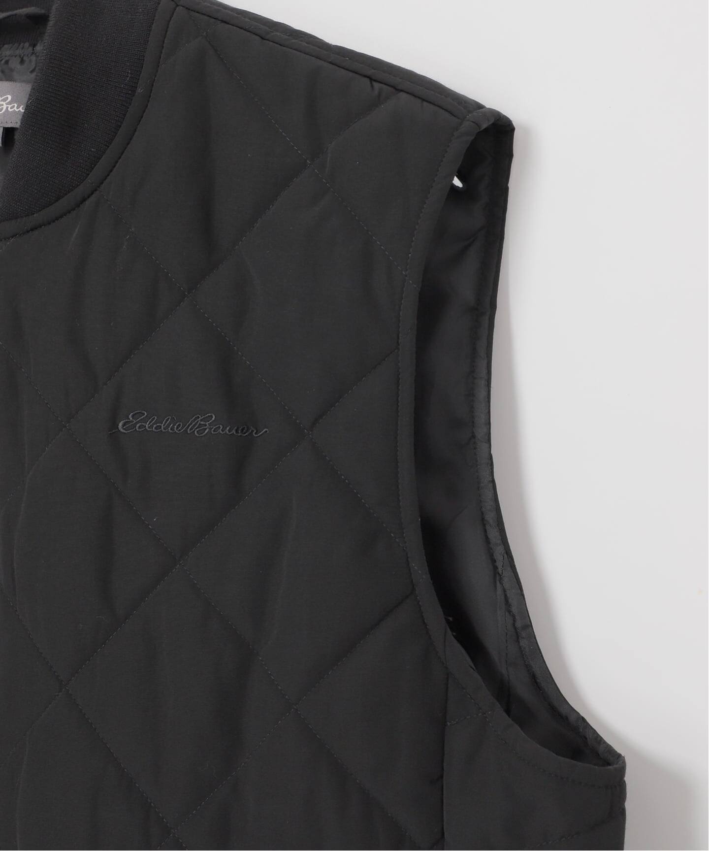 エディバウアー　biotop別注キルティングベスト Eddie Bauer 別注 中綿 キルティングベスト｜ベーセーストックの
