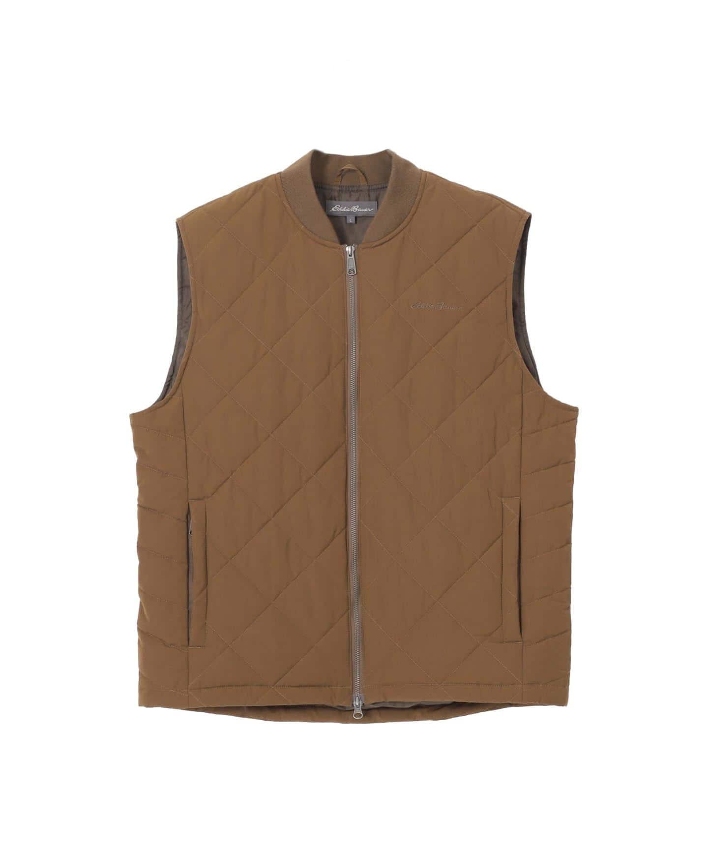 Eddie Bauer 別注 中綿 キルティングベスト（ダウン・中綿ベスト