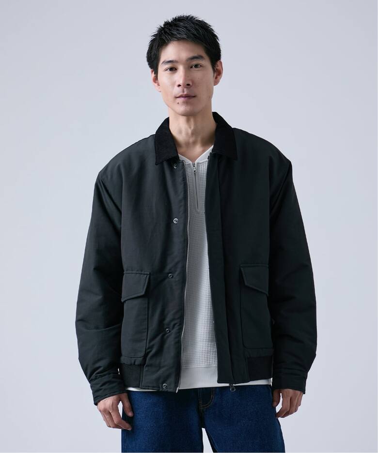 Eddie Bauer 別注 コーデュロイ フライトジャケット（中綿 