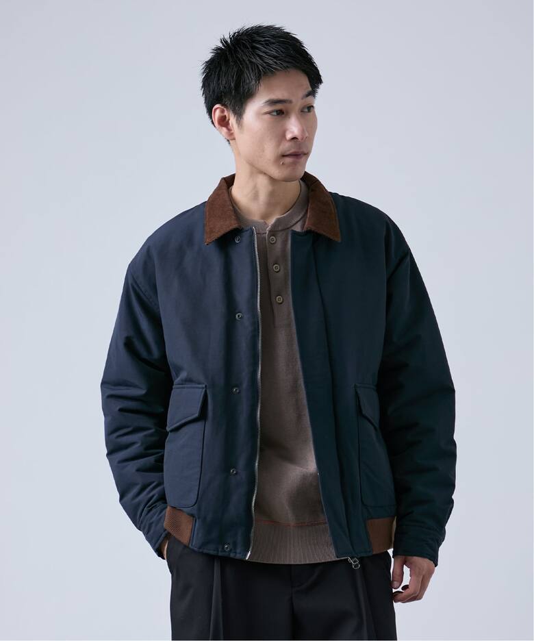 Eddie Bauer 別注 コーデュロイ フライトジャケット（中綿 