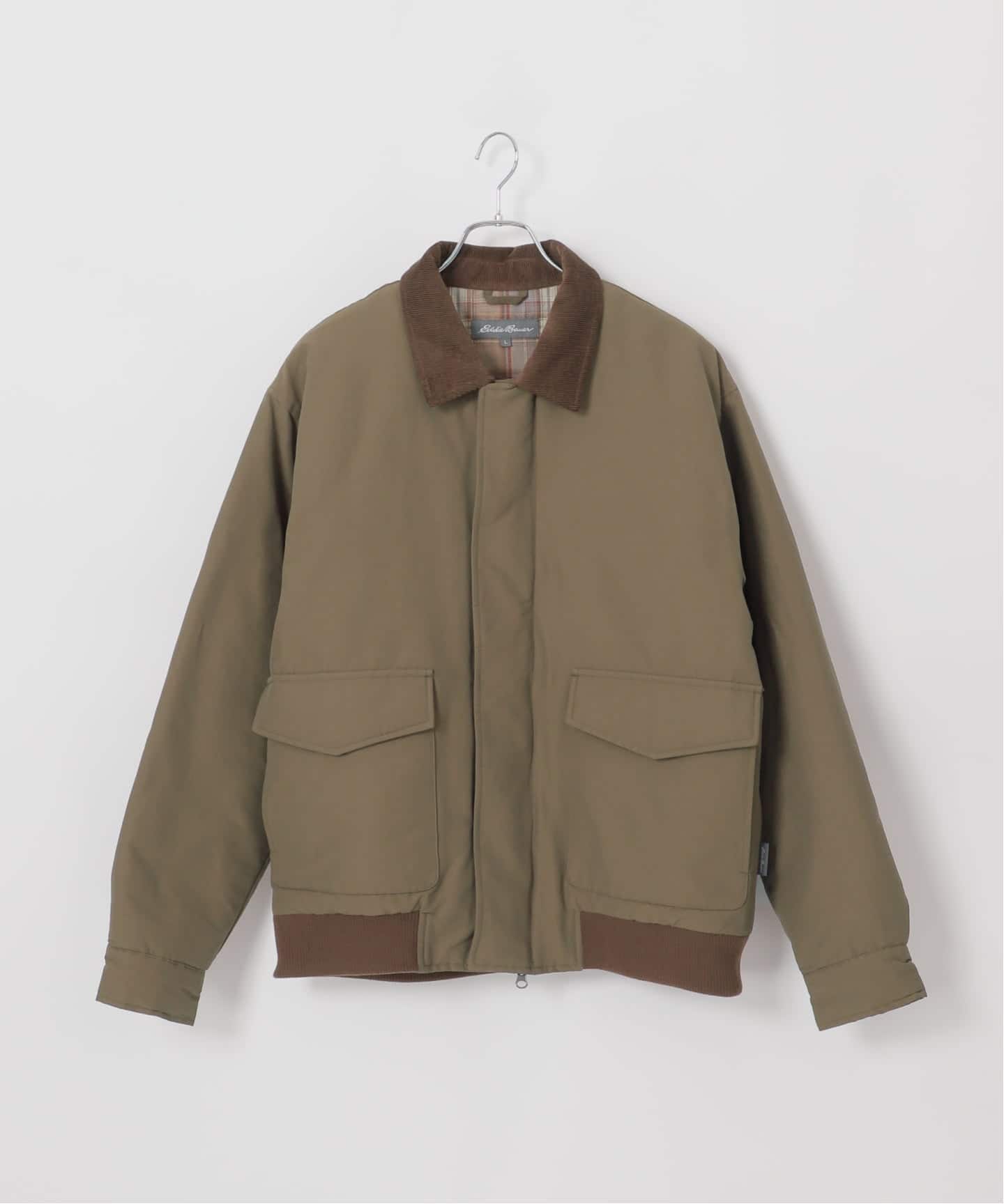 Eddie Bauer 別注 コーデュロイ フライトジャケット（中綿