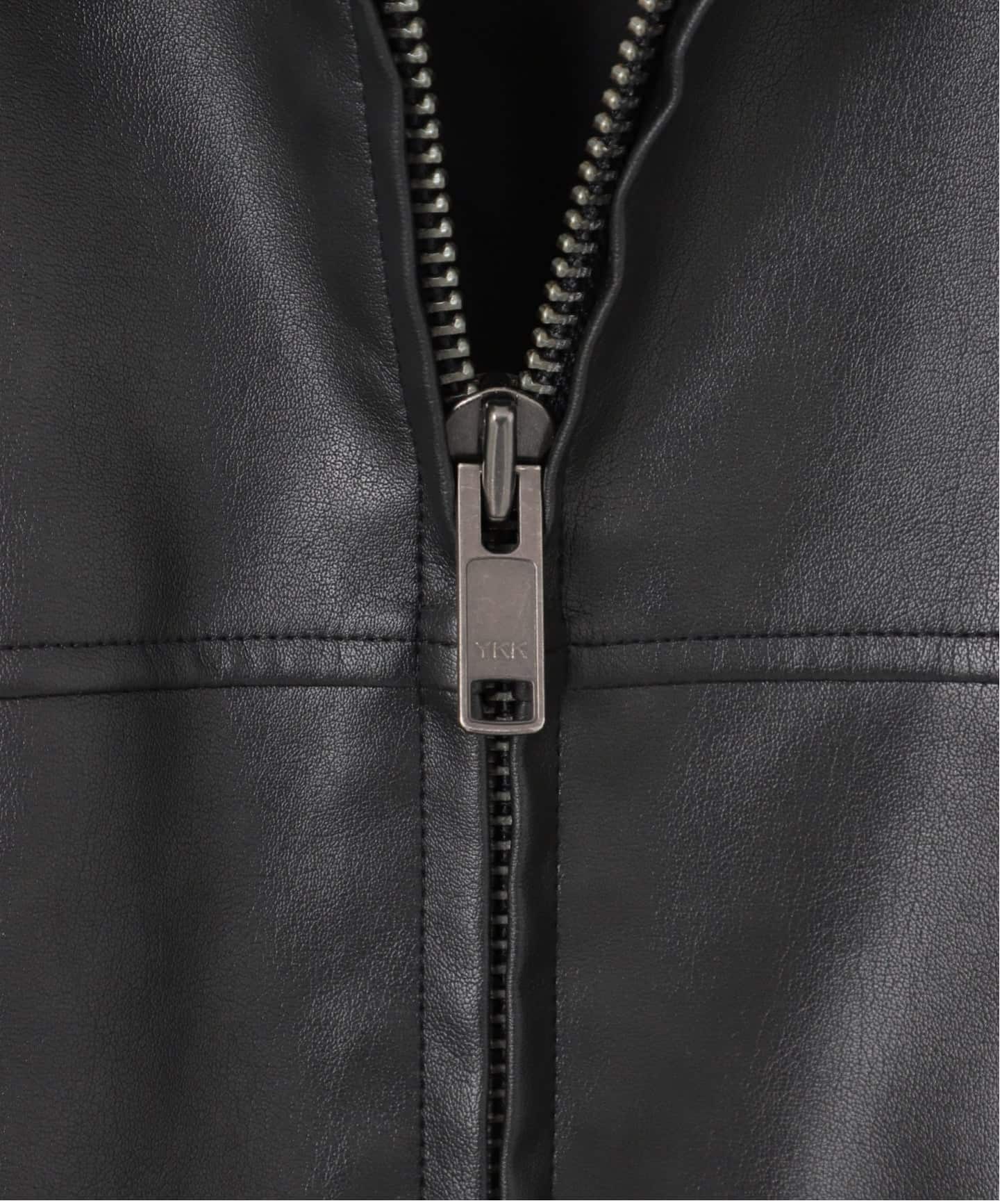 Eddie Bauer 別注 フェイクレザーブルゾン（レザージャケット）｜B.C