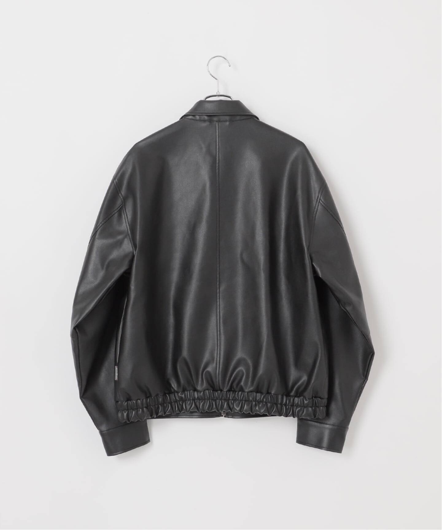 Eddie Bauer 別注 フェイクレザーブルゾン（レザージャケット）｜B.C