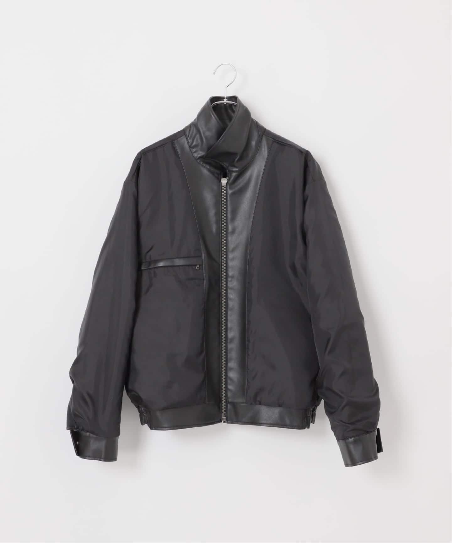 Eddie Bauer 別注 フェイクレザーブルゾン（レザージャケット）｜B.C