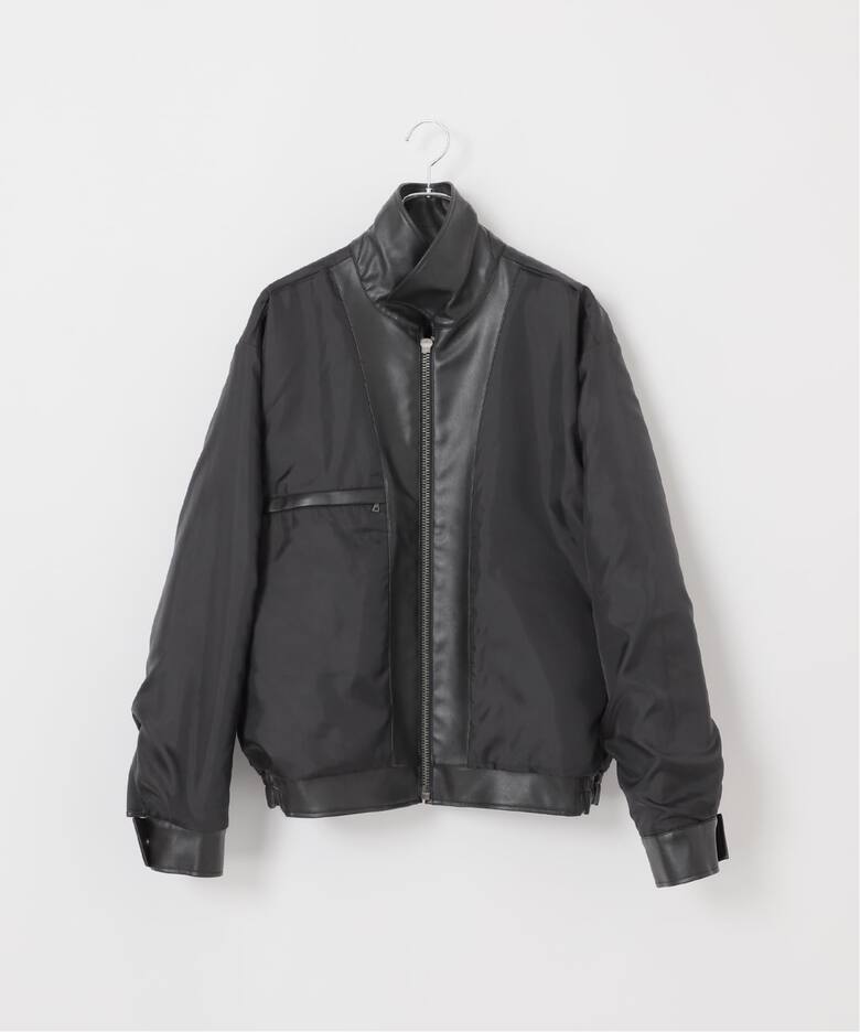 Eddie Bauer 別注 フェイクレザーブルゾン（レザージャケット）｜B.C 