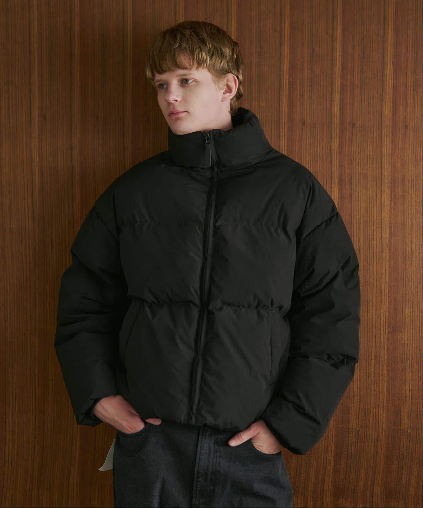 ジャケット・アウター EN 予約》OSKR別注 スタンドカラーショートパフジャケット（中綿