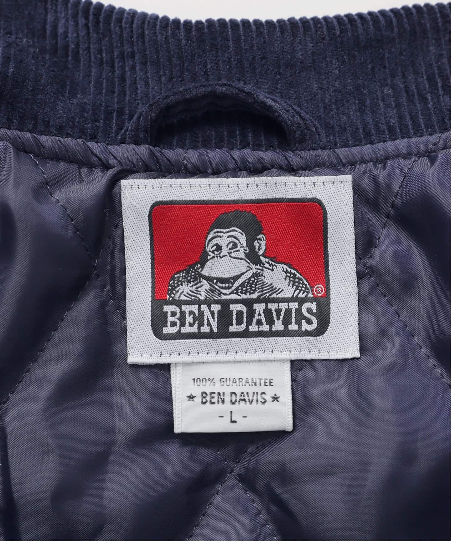 BEN DAVIS別注 コーデュロイブルゾン（中綿・キルティング）｜B.C