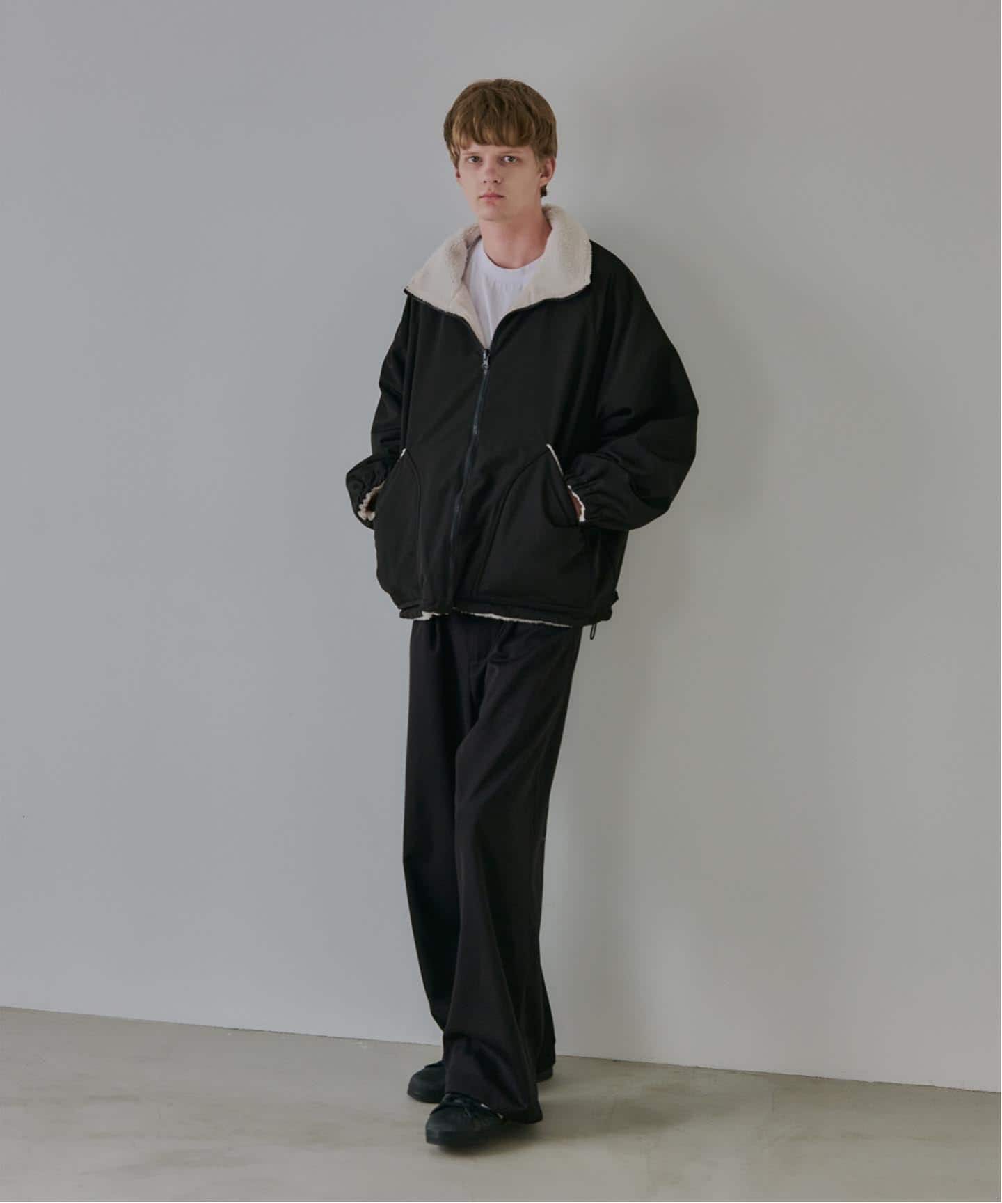 ベーセーストック（B．C STOCK）/OSKR別注 リバーシブル ボアブルゾン OSKR別注 リバーシブル ボアブルゾン（ボア・フリース）｜B.C STOCK