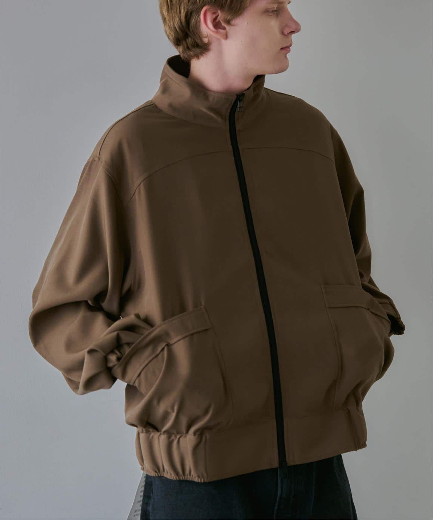 OSKR別注 T/PU ジップブルゾン（その他ブルゾン／アウター）｜B.C