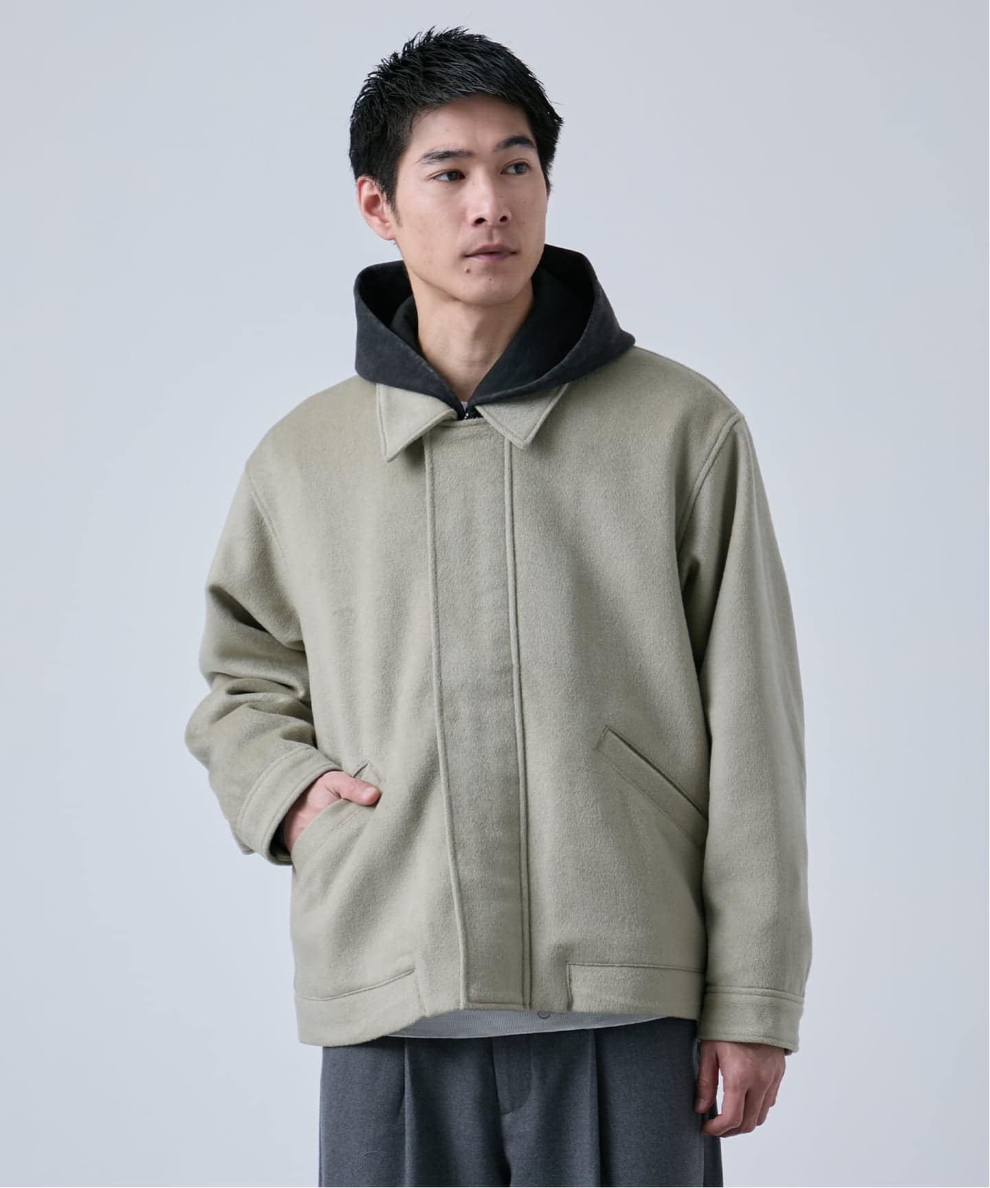 BACCA ウールブルゾン ウールボアブルゾン (ミック)｜ maika（マイカ）オンラインストア