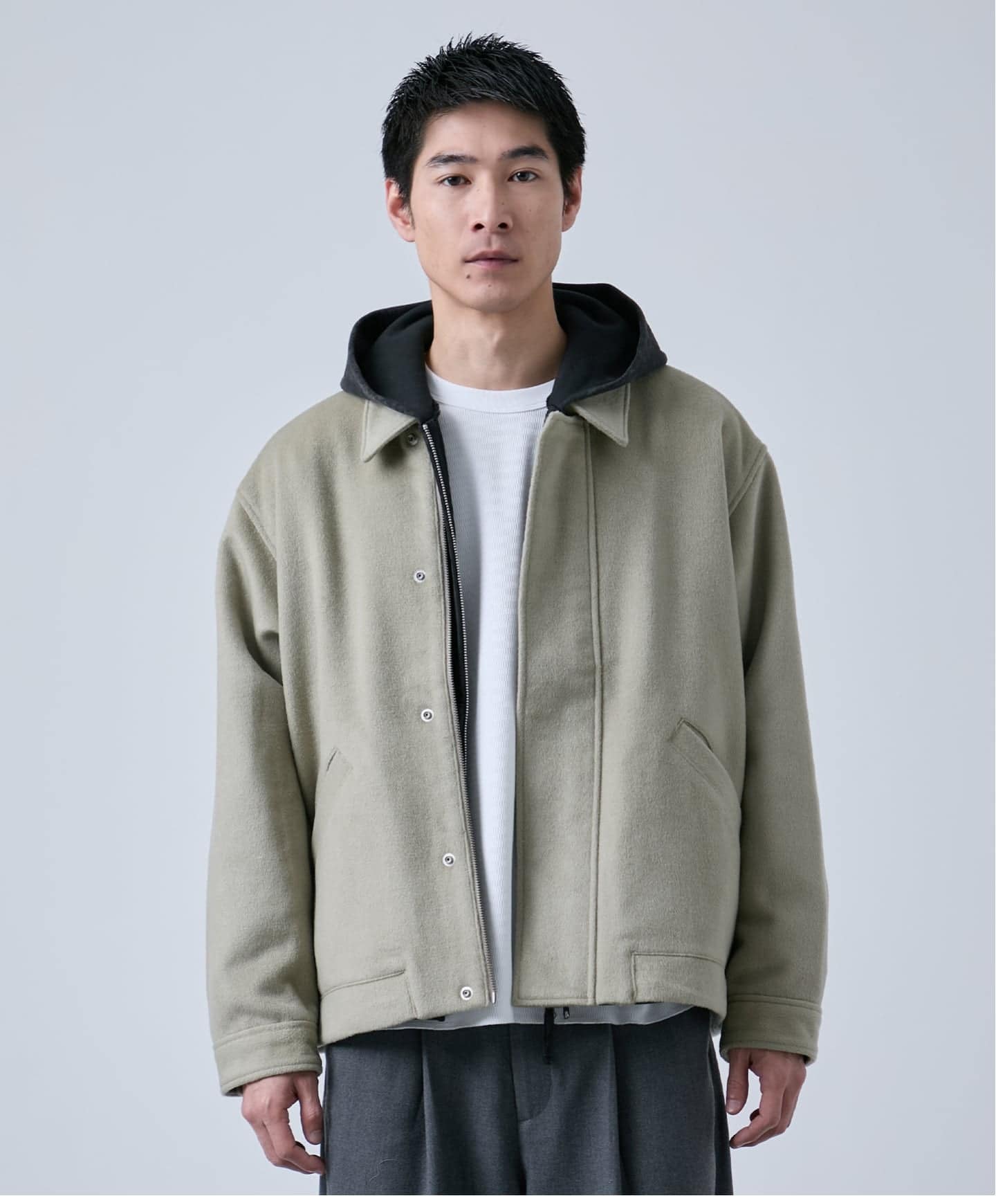 【NEW】ベーセーストック（B．C STOCK）/RED KAP別注 ウールライクブルゾン RED KAP別注 ウールライクブルゾン（その他ブルゾン／アウター）｜B.C