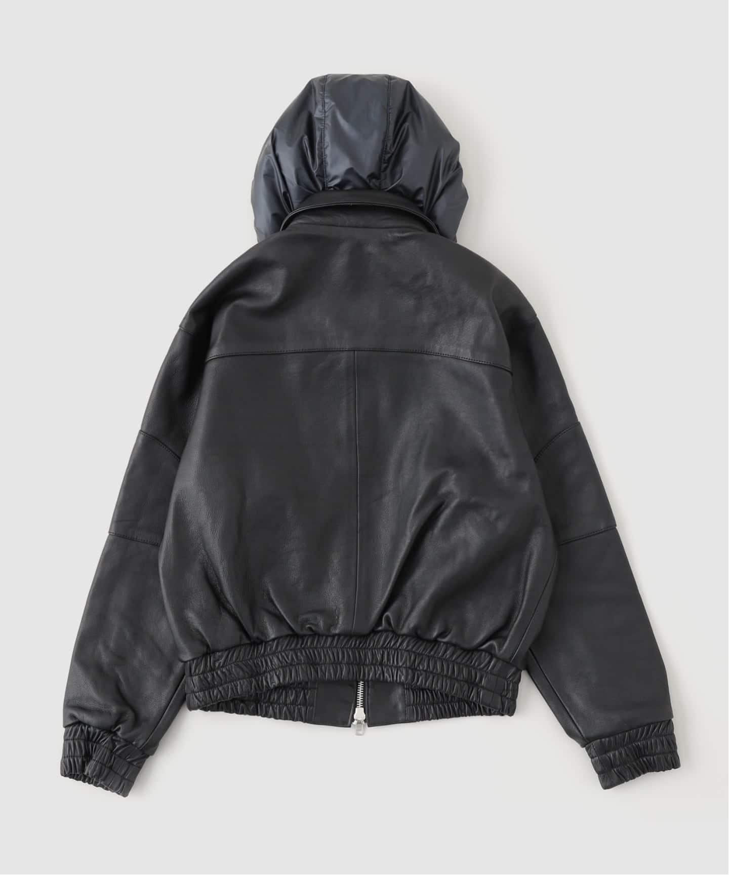 WOKE EDGE / ウォークエッジ Leather Tech Bomber Jacket（レザー