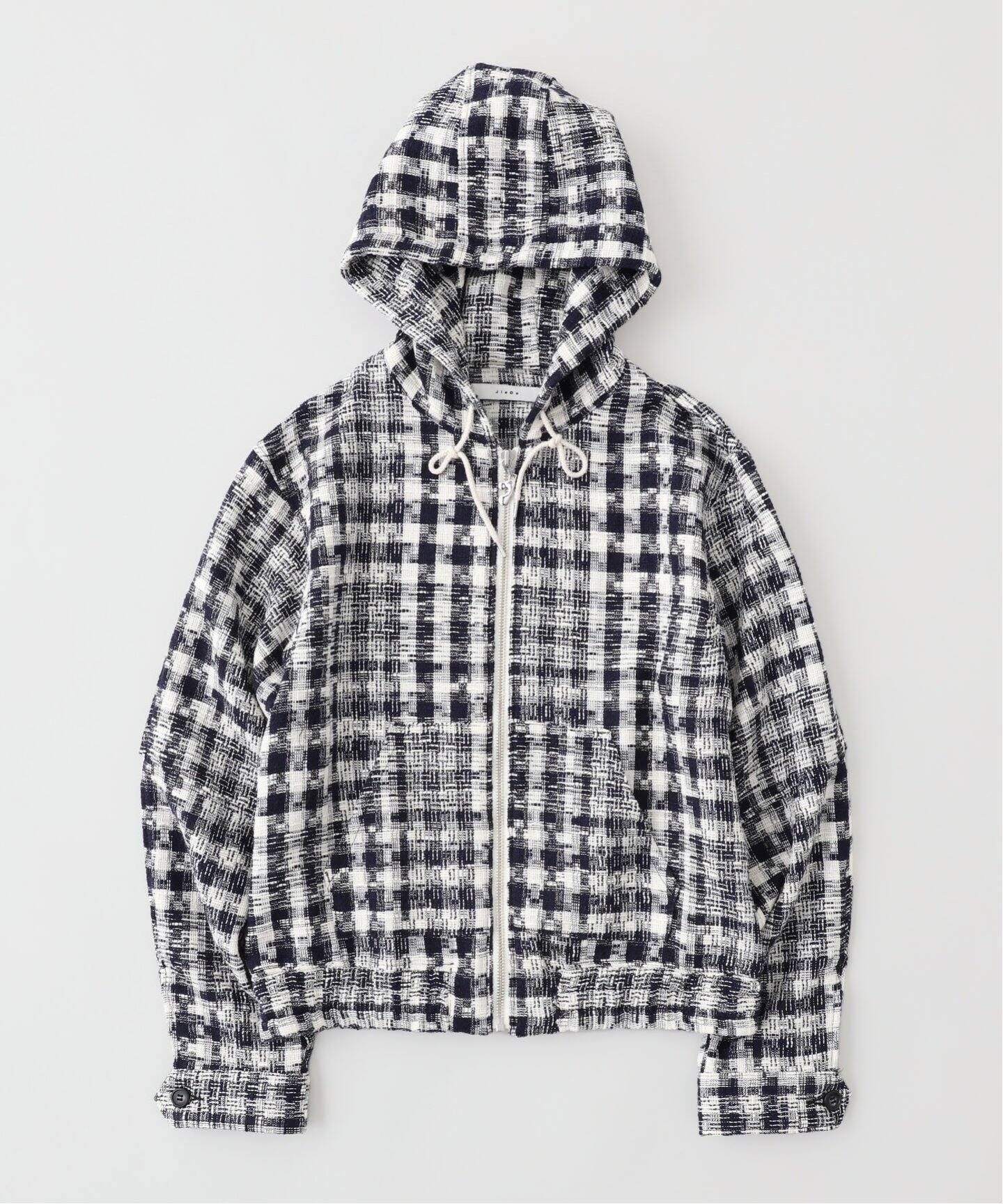 JIEDA / ジエダ GINGHAM ZIP PARKA（その他ブルゾン／アウター 