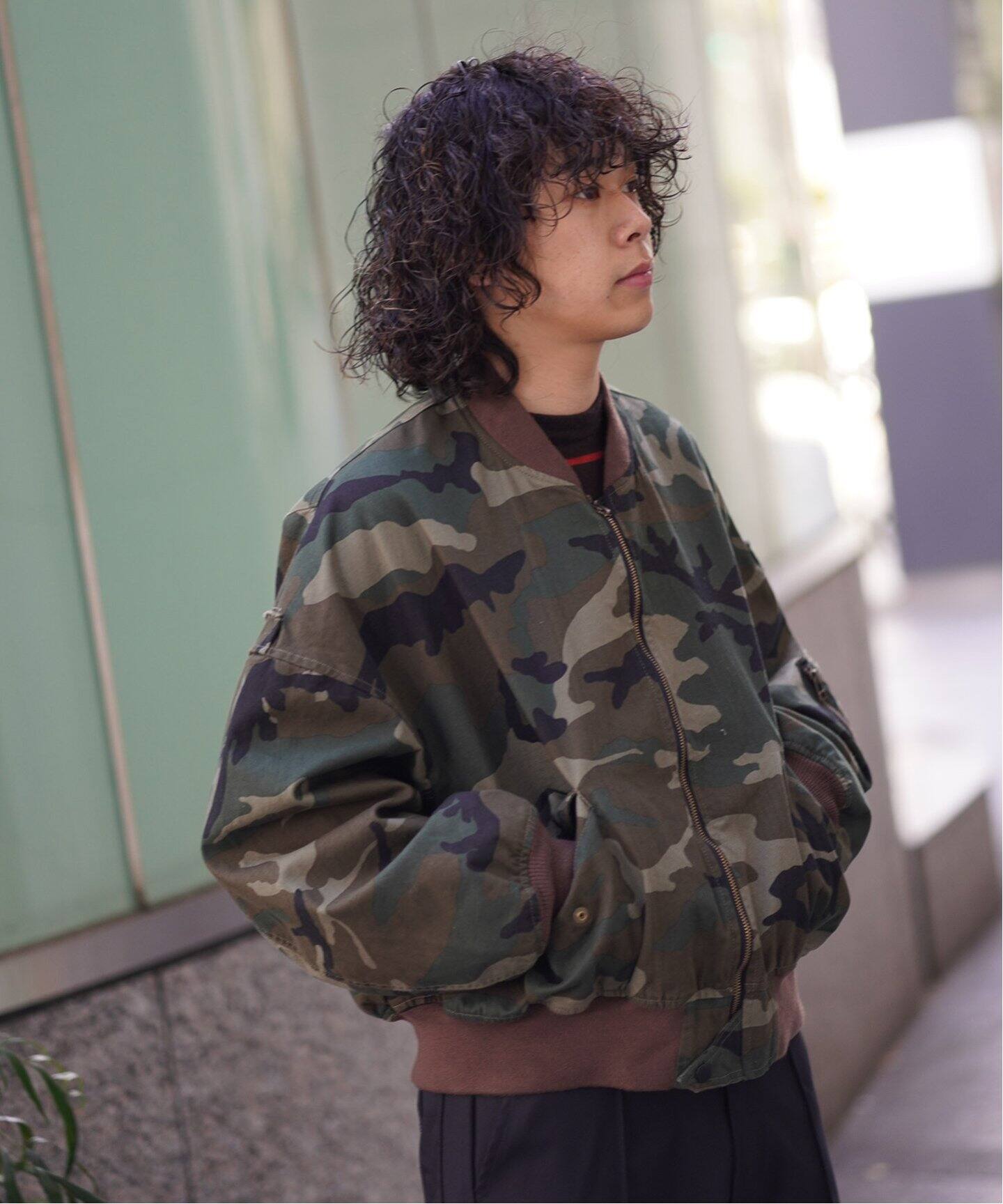ジャケット・アウター refomed CASTRO JAMPER (CAMO) refomed / リフォメッド CASTRO JAMPER CAMO(MA-1)|JOINT