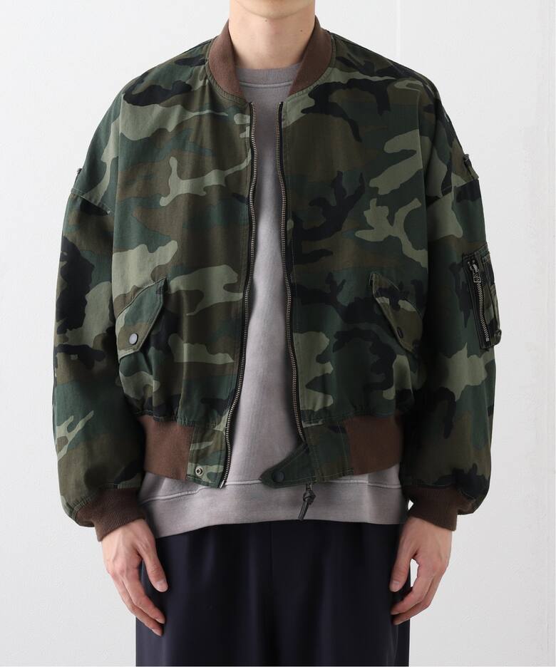 refomed / リフォメッド CASTRO JAMPER CAMO（MA-1）｜JOINT WORKS 