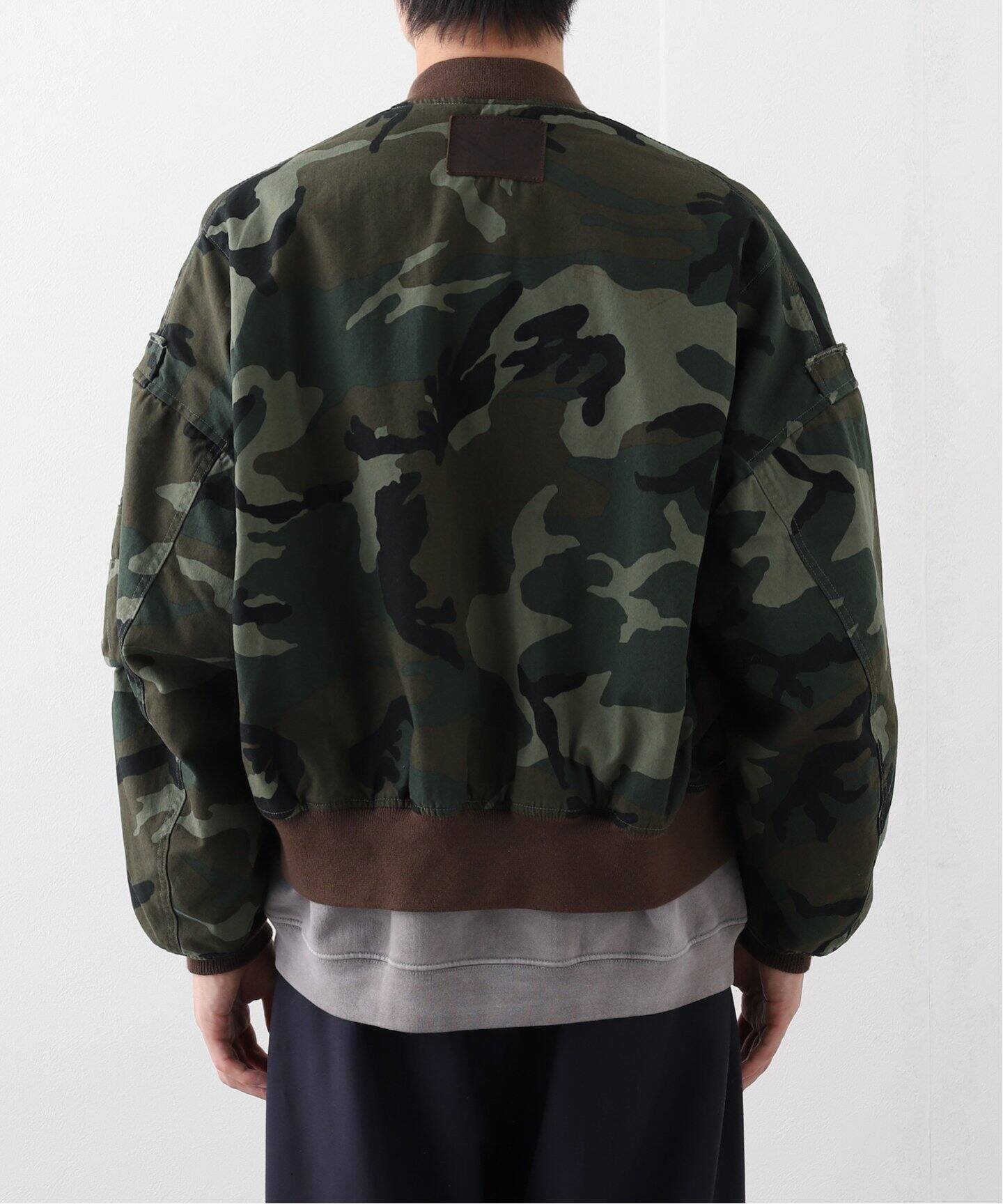 refomed / リフォメッド CASTRO JAMPER CAMO（MA-1）｜JOINT WORKS 