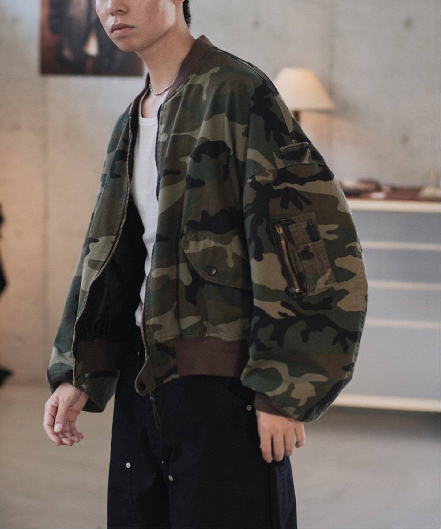 refomed / リフォメッド CASTRO JAMPER CAMO（MA-1）｜JOINT WORKS 