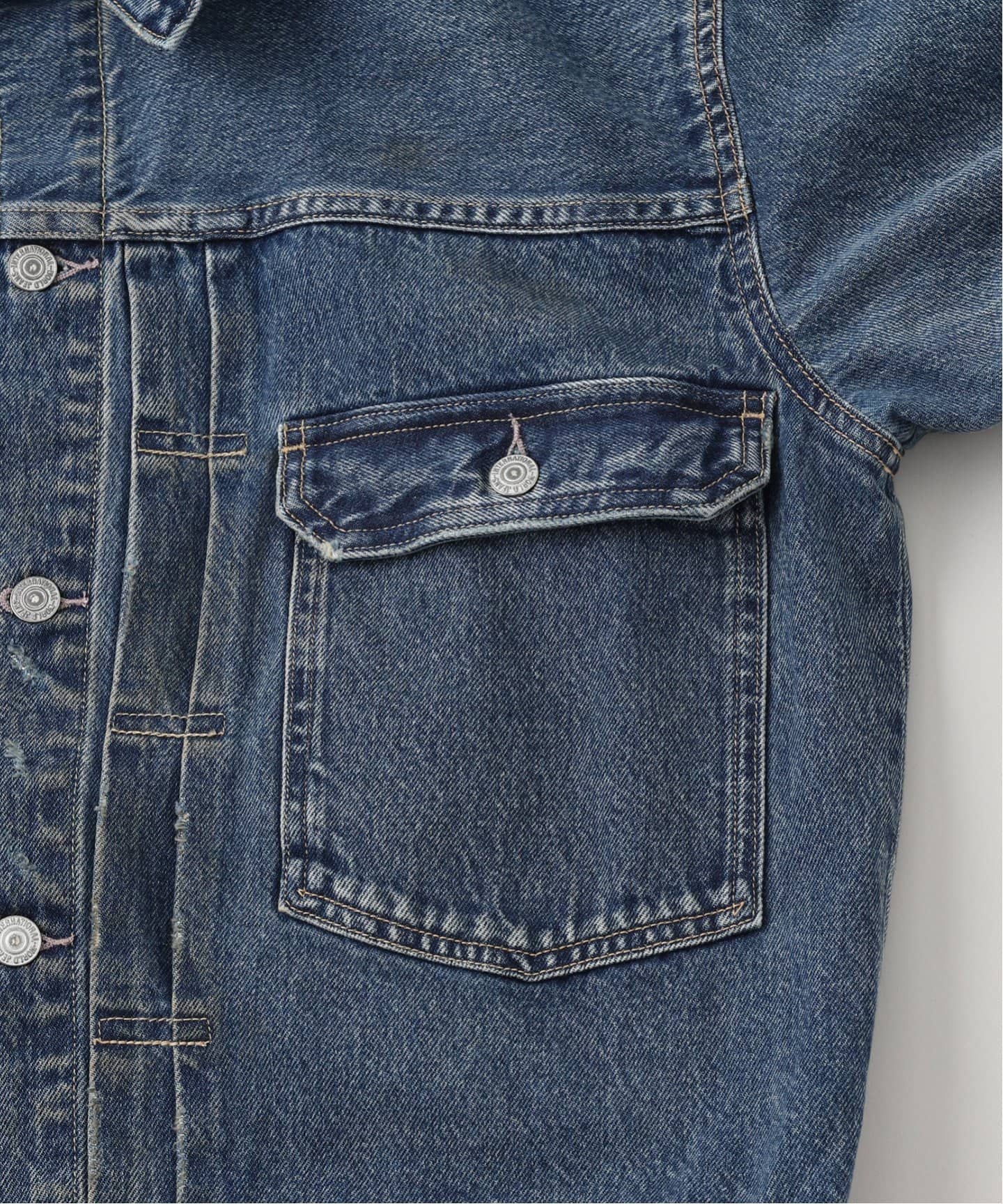 DISCOVERED/ ディスカバード CROCHET DENIM BLOUSON（その他