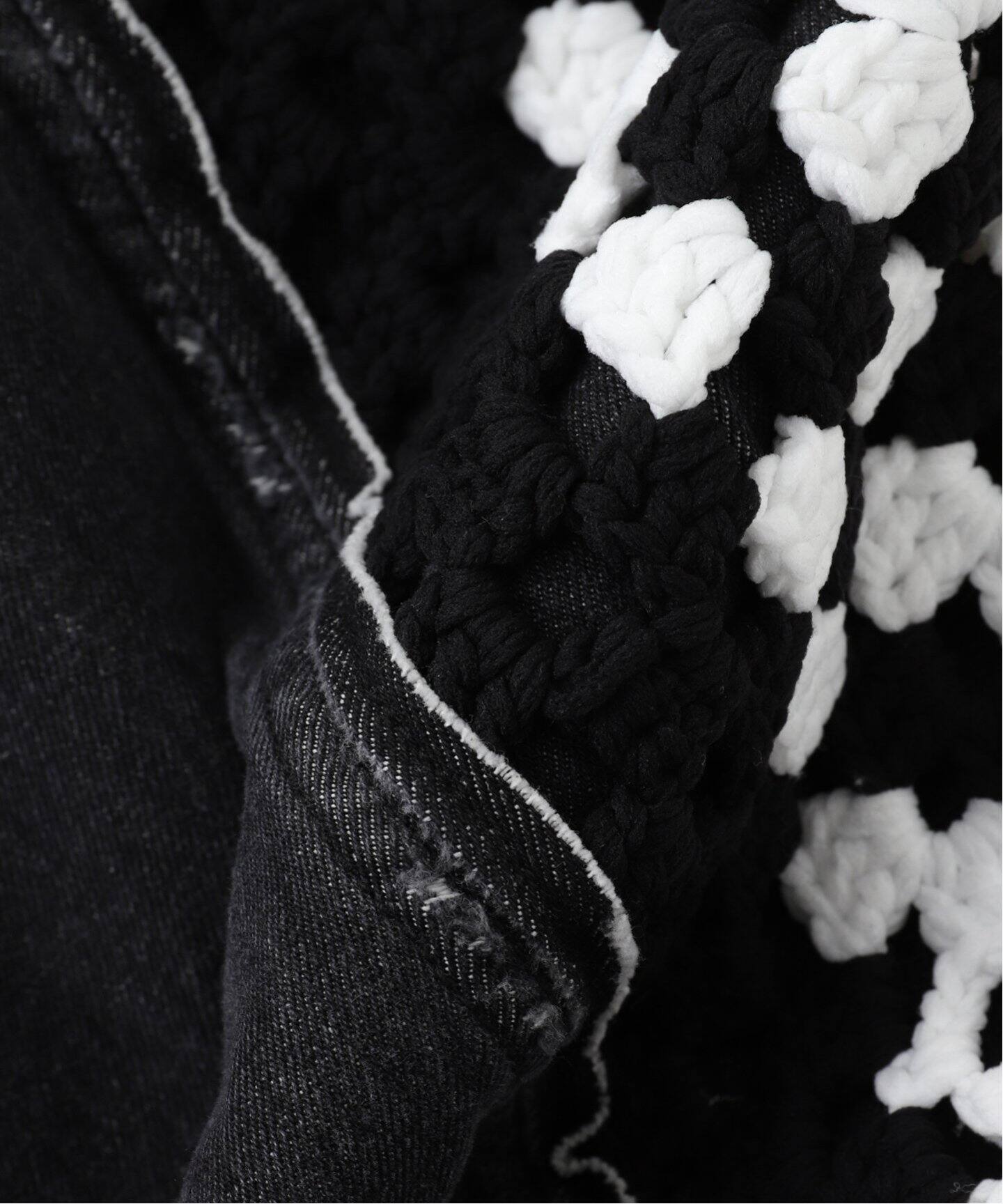 DISCOVERED/ ディスカバード CROCHET DENIM BLOUSON（その他ブルゾン