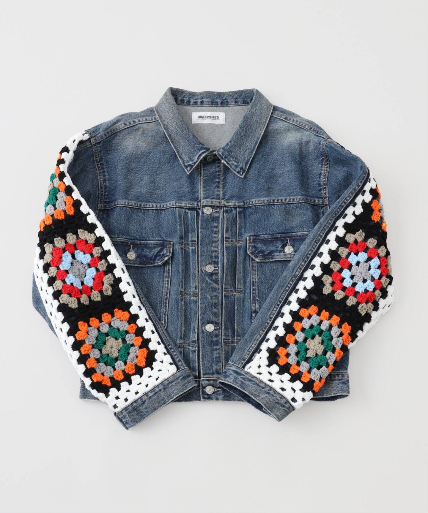 DISCOVERED/ ディスカバード CROCHET DENIM BLOUSON（その他ブルゾン 