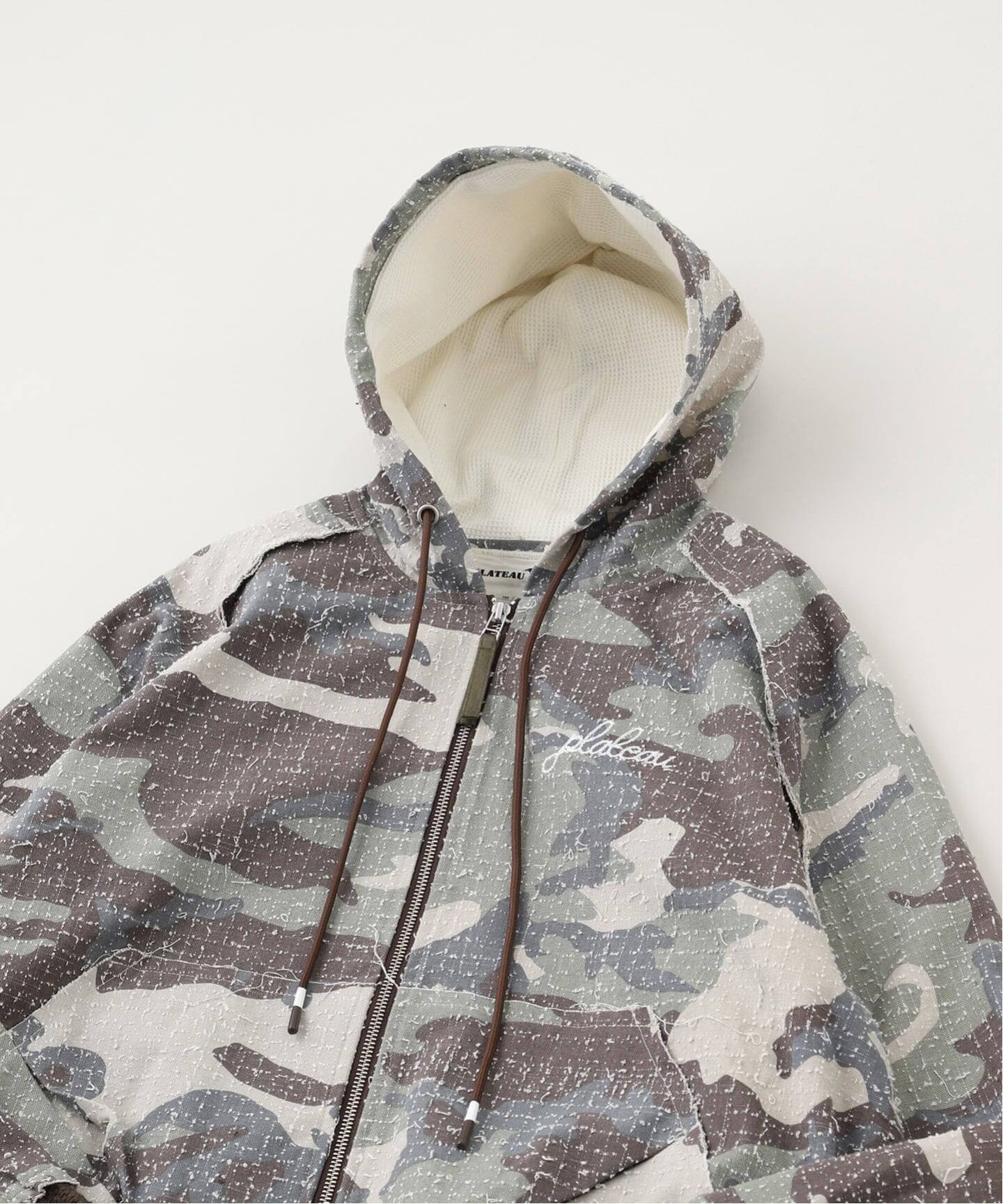 PLATEAU STUDIO / プラトースタジオ Camo zip-up（その他ブルゾン