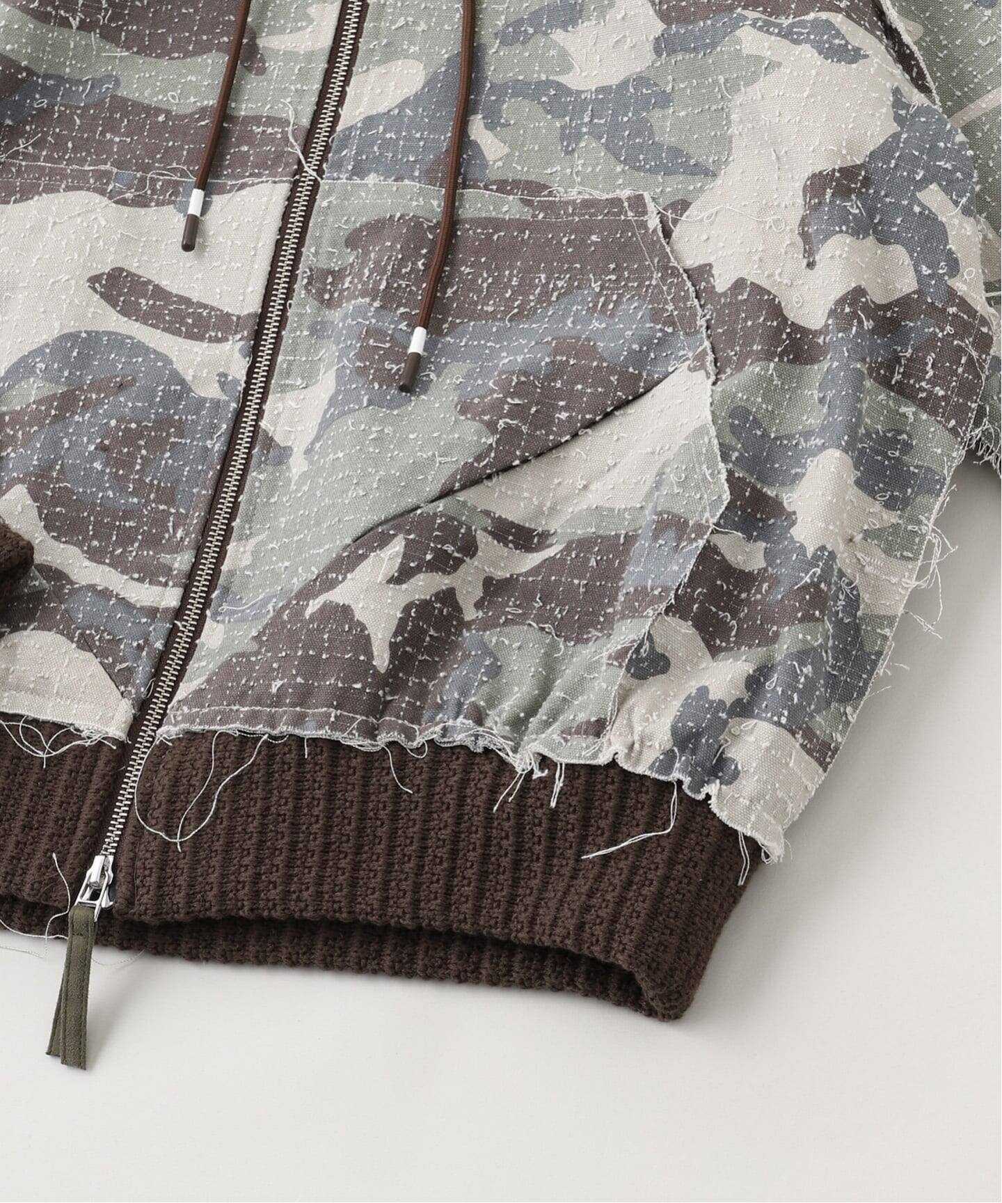 PLATEAU STUDIO / プラトースタジオ Camo zip-up（その他ブルゾン